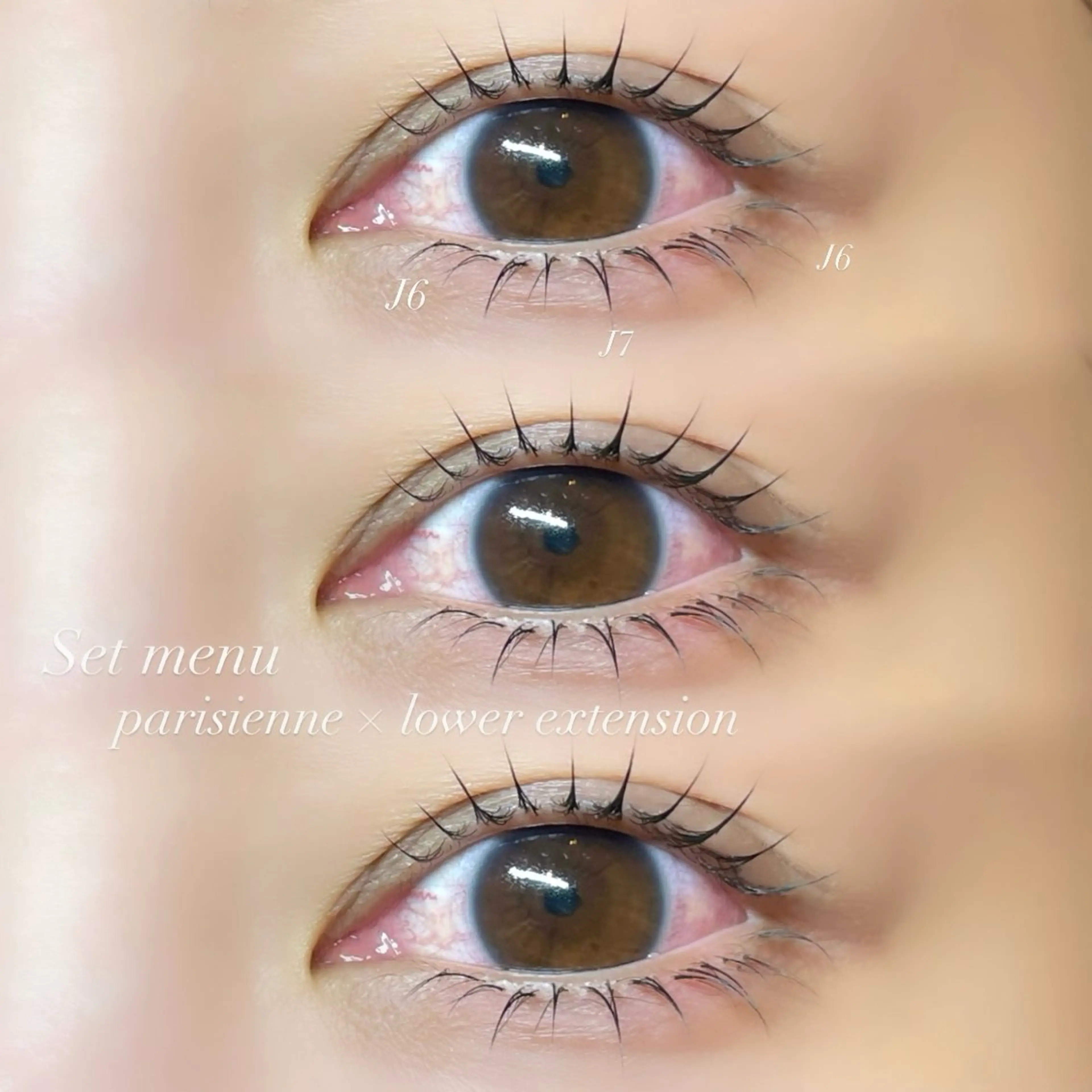 マツエク・マツパ マツパ Mell Yuuna ♡パリエク /束感のマツエク・マツパデザイン