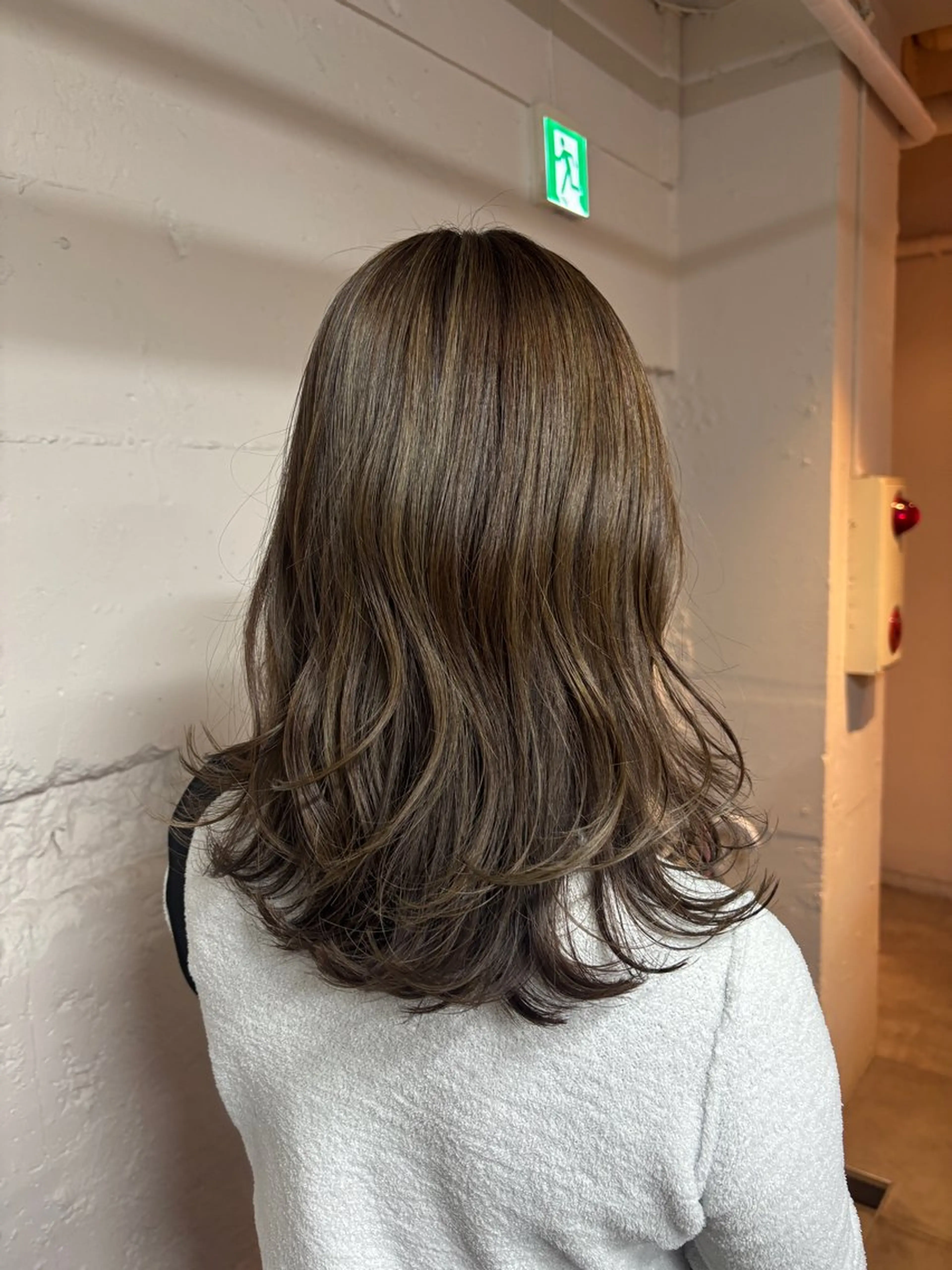 ミディアム カラー 🩵似合わせカット SEIRA🩵のヘアスタイル