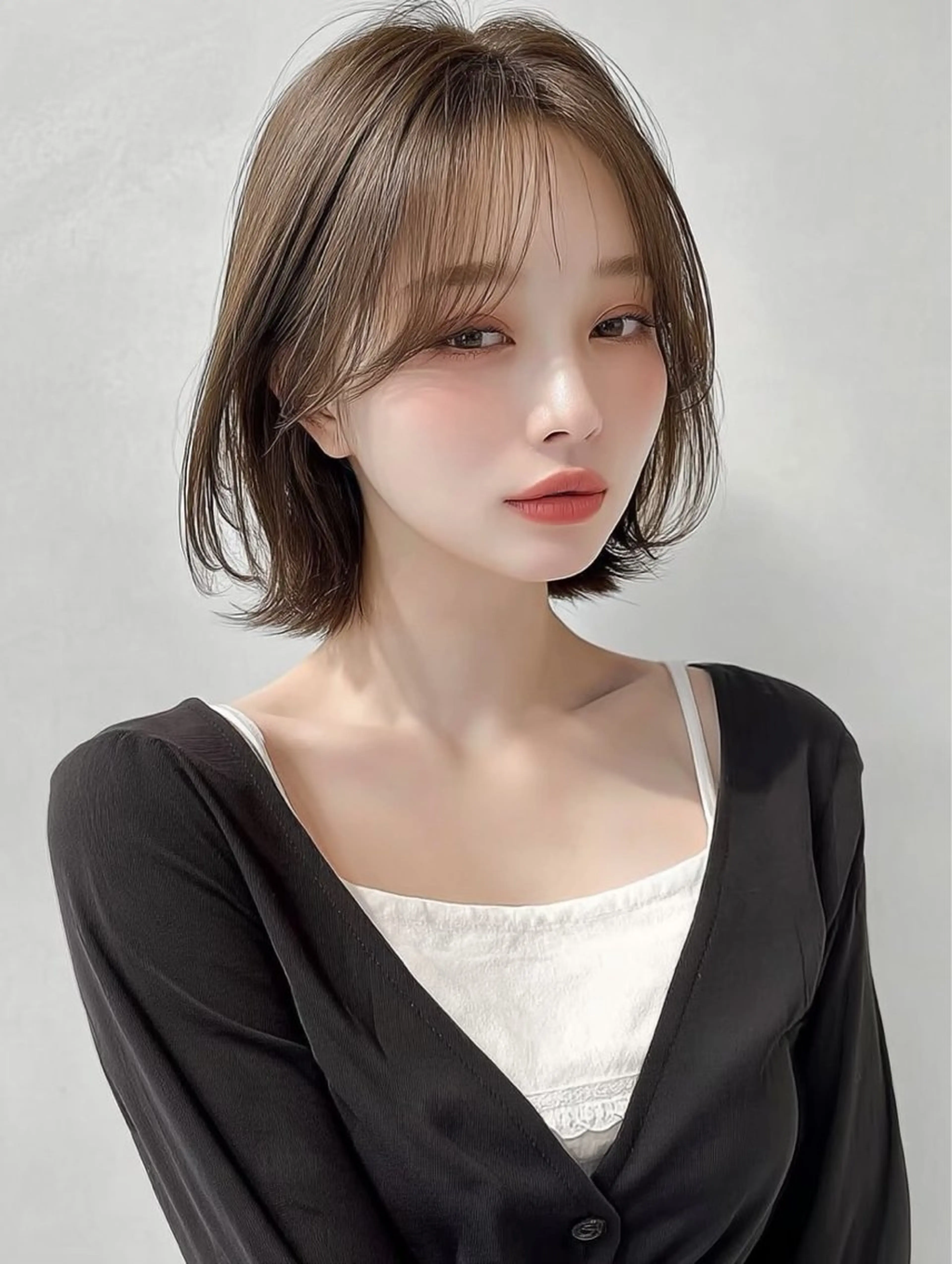 ショート カラー ヘアカラー トリートメント 藤村 雄大のヘアスタイル