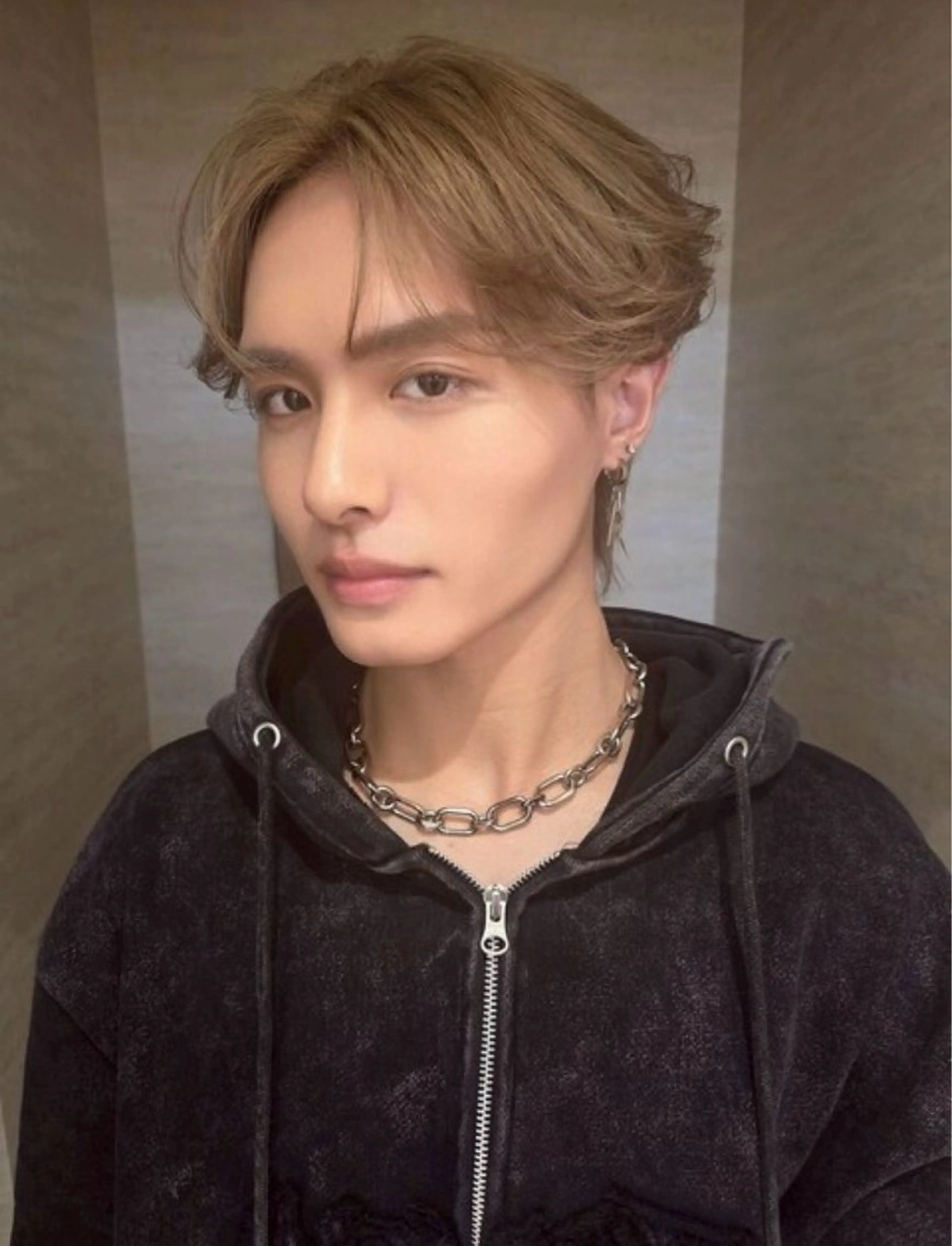 カラー メンズ カット ヘアカラー トリートメント くびれヘア/髪質改善 はるのヘアスタイル