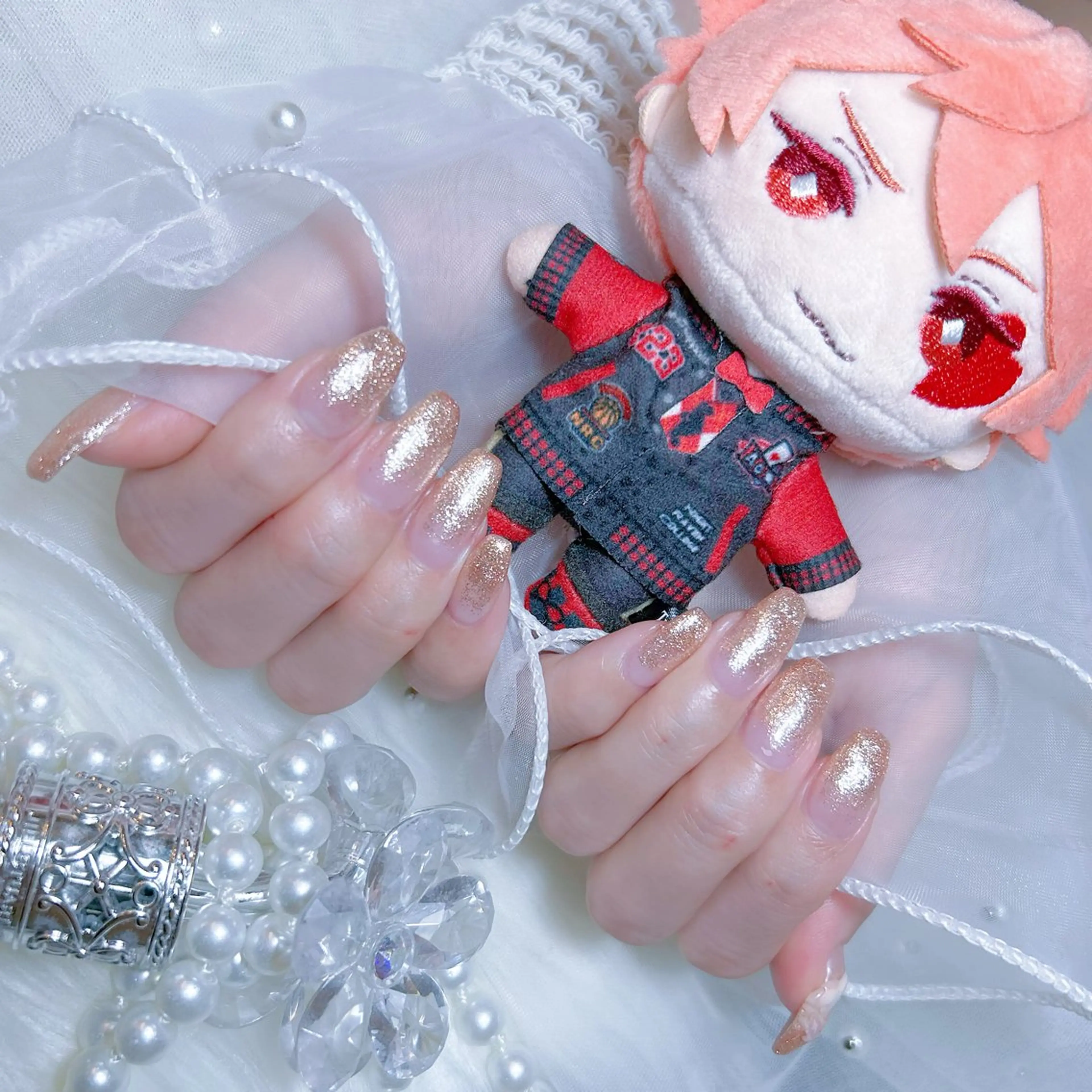 ネイル ハンドネイル Yudia🩵 Yuiのネイルデザイン