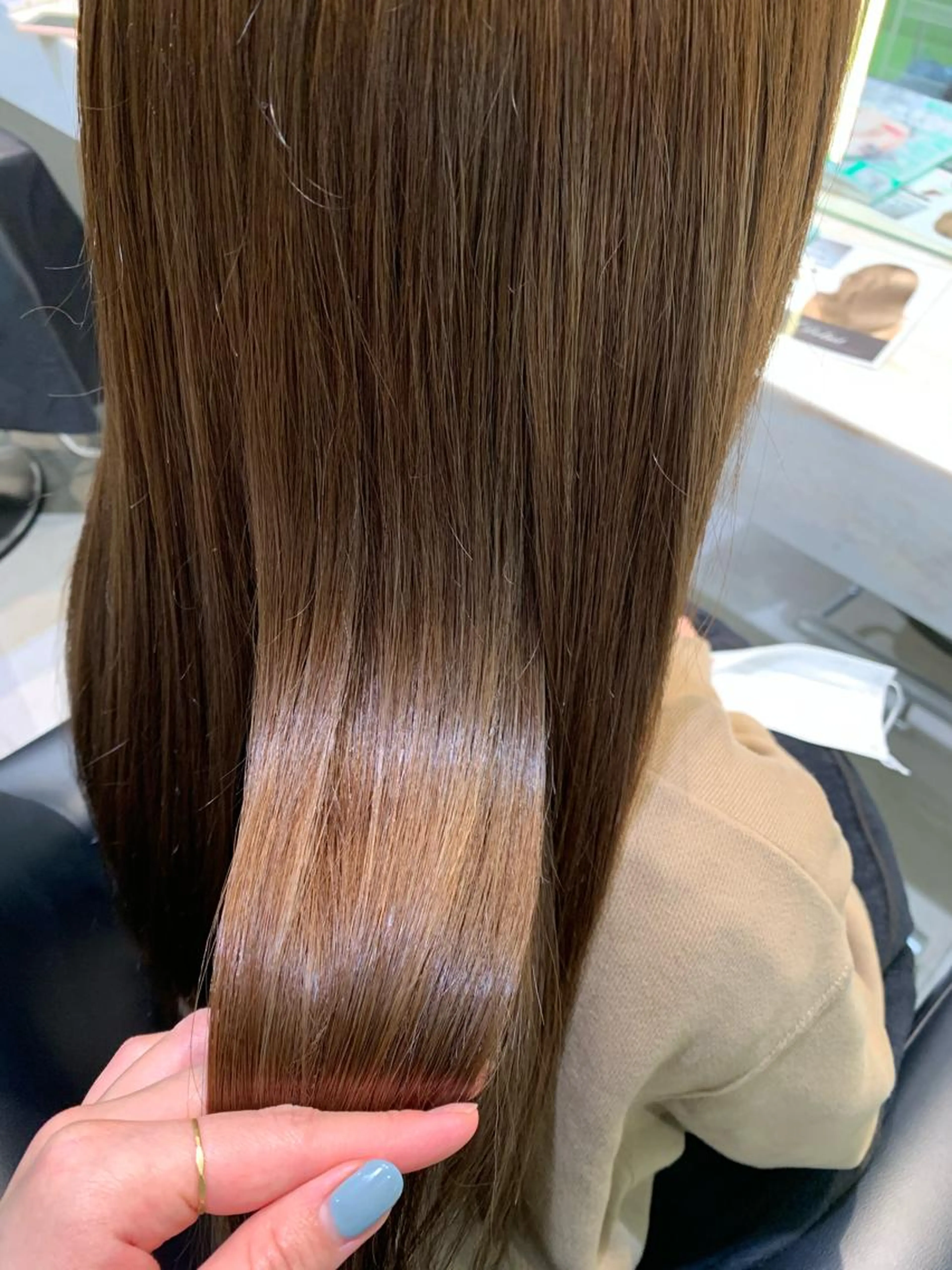 ⭐️広がる髪の毛に！トリートメントストレート+カット.｡.:*☆の写真
