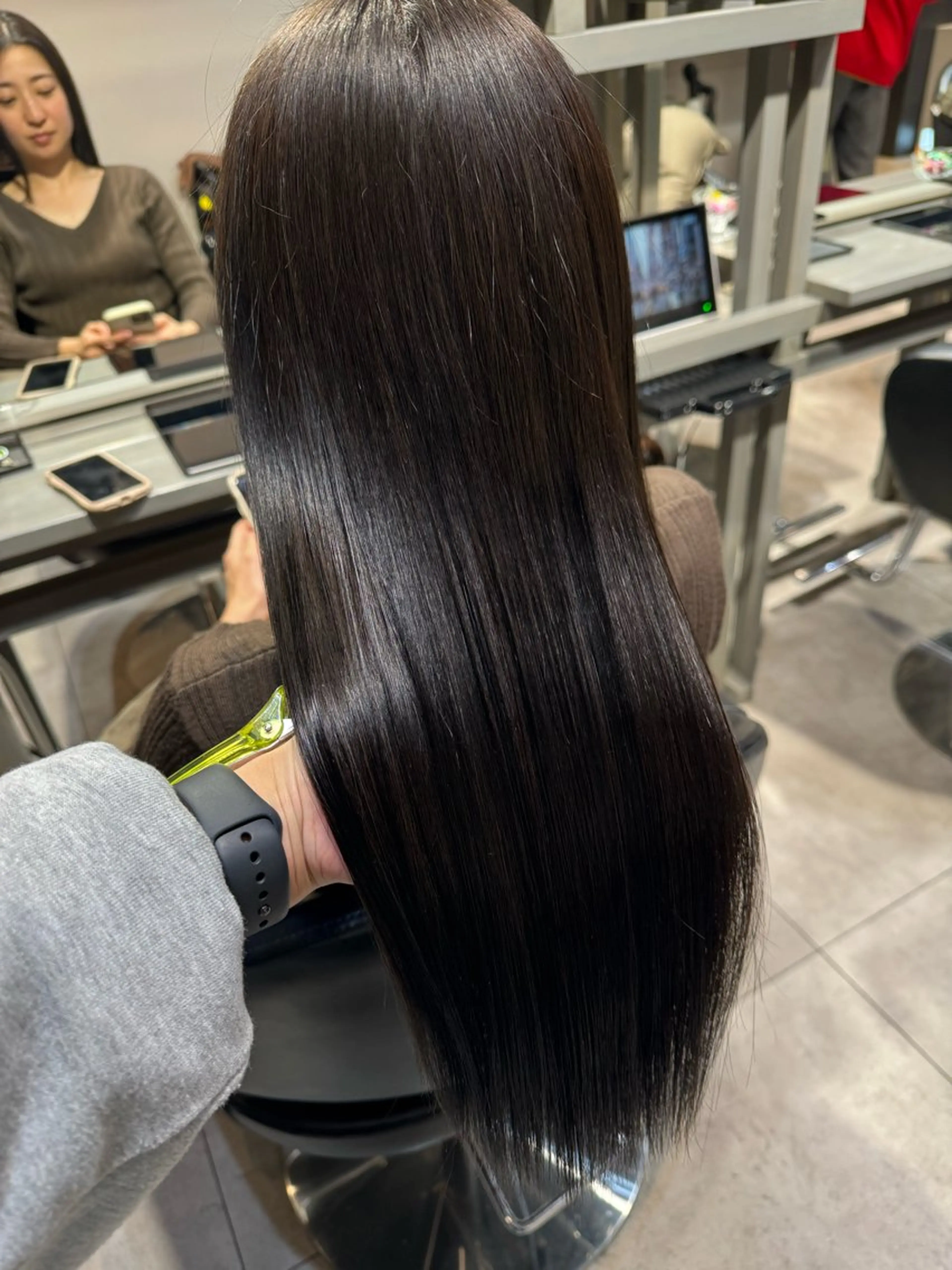 ロング カラー 髪質改善 トリートメント 似合う髪型が 分からない方へのヘアスタイル