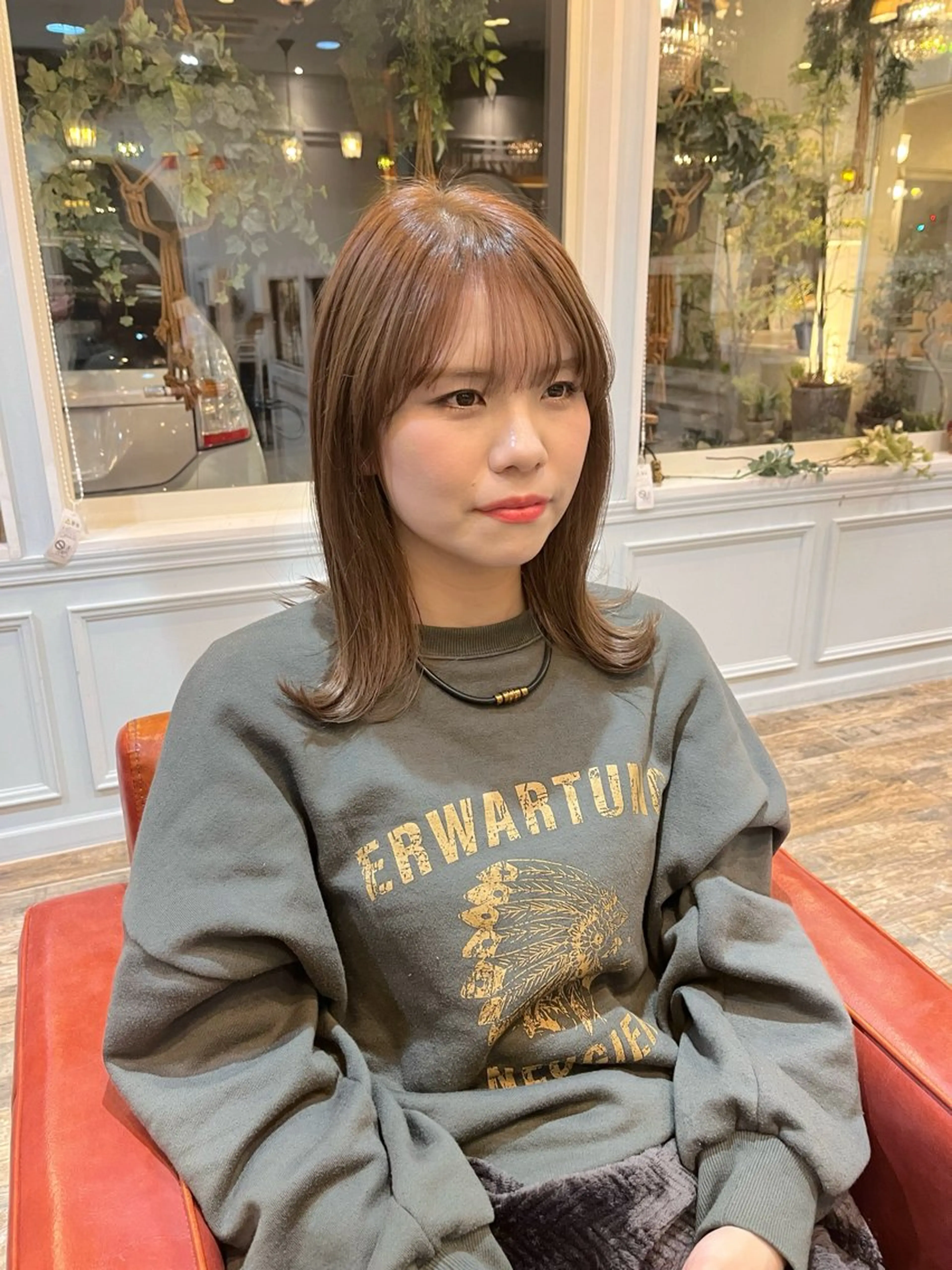 ミディアム ayari🌸西梅田 カットモデル募集中✨のヘアスタイル