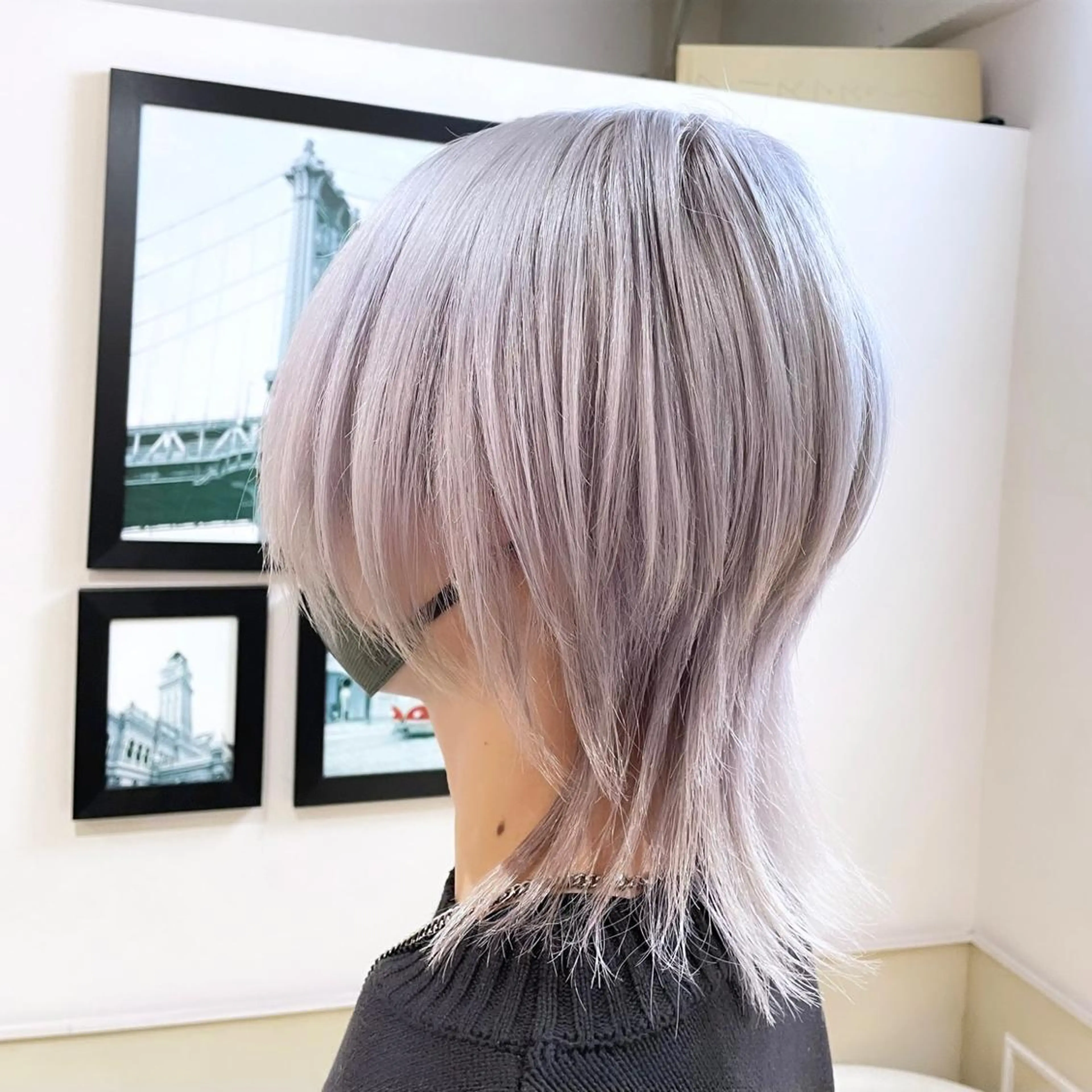 ミディアム カラー メンズ 髪質改善 /絹髪🫧ゆたかのヘアスタイル