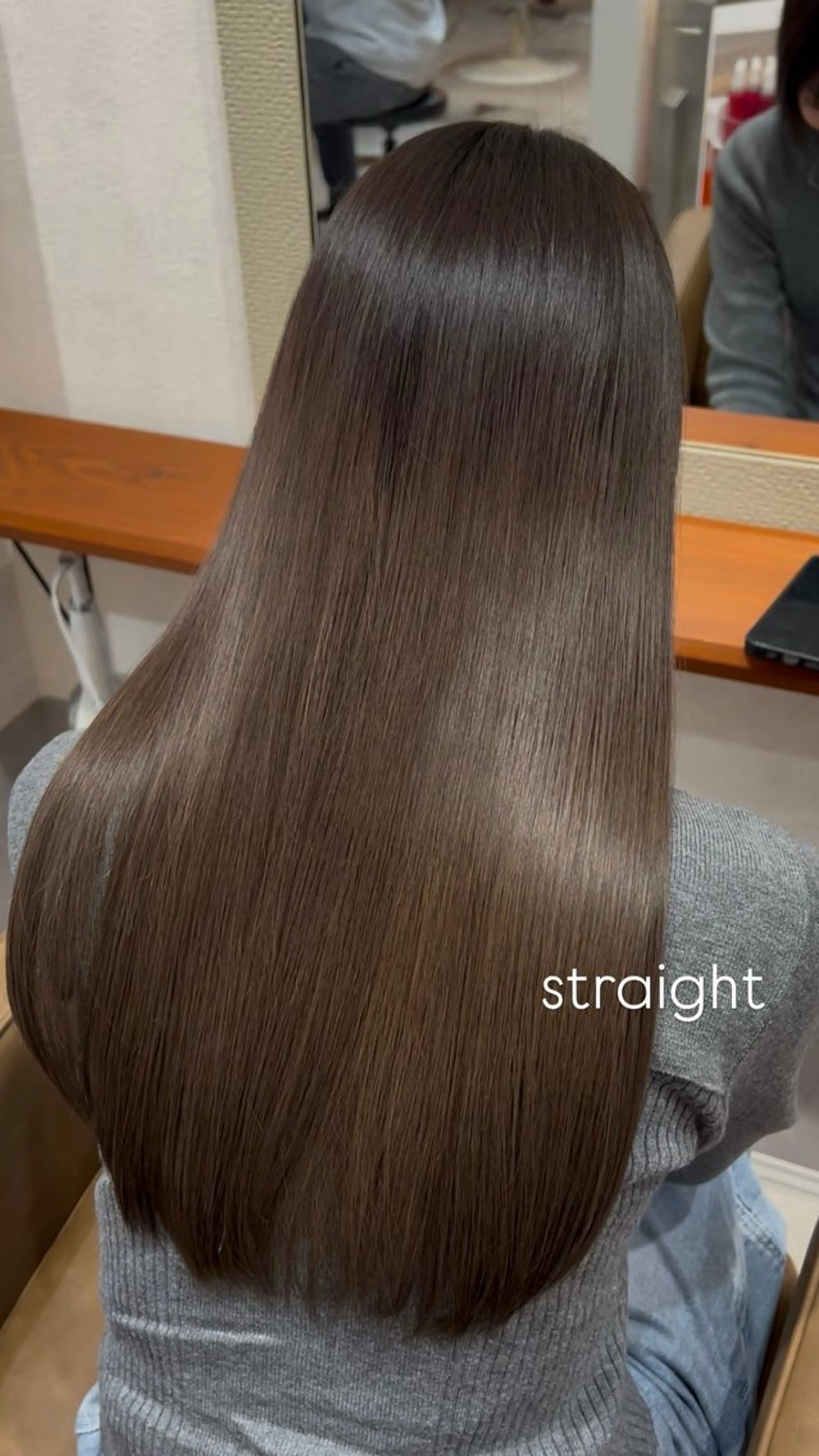 【人気No.1】柔らか質感｜髪質改善ストレートの写真
