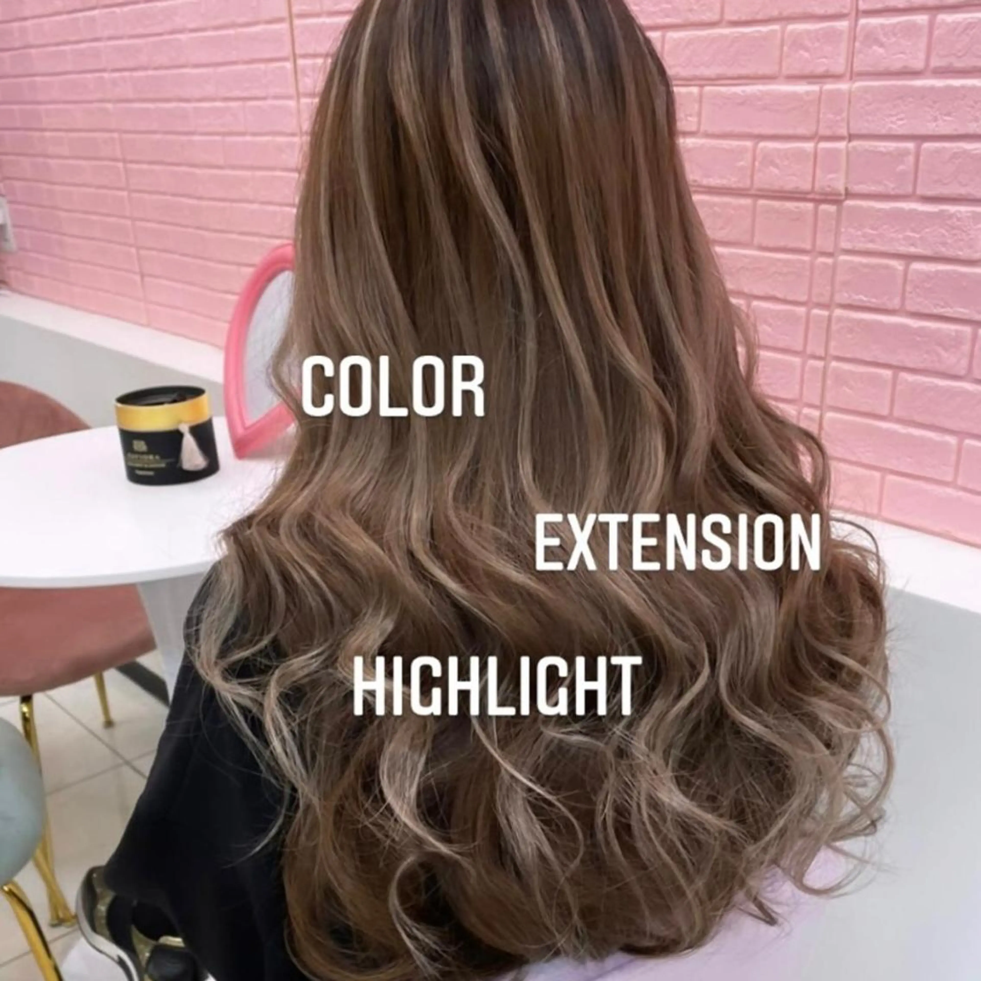 ロング カラー ヘアカラー エクステ エクステ🩵ブリーチ 韓国ヘア🩵KAEのヘアスタイル