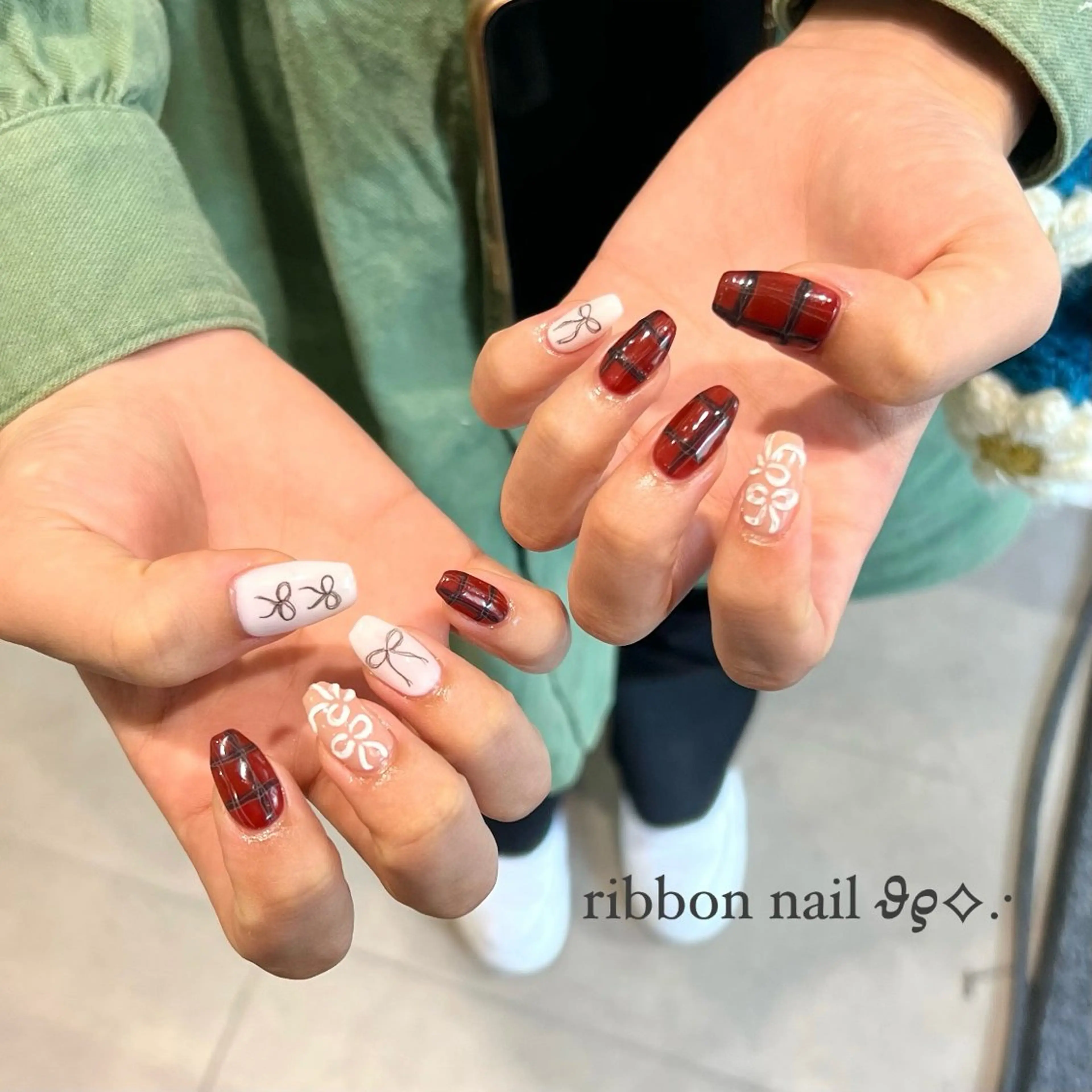 ネイル ハンドネイル WAVY_nail maoのネイルデザイン