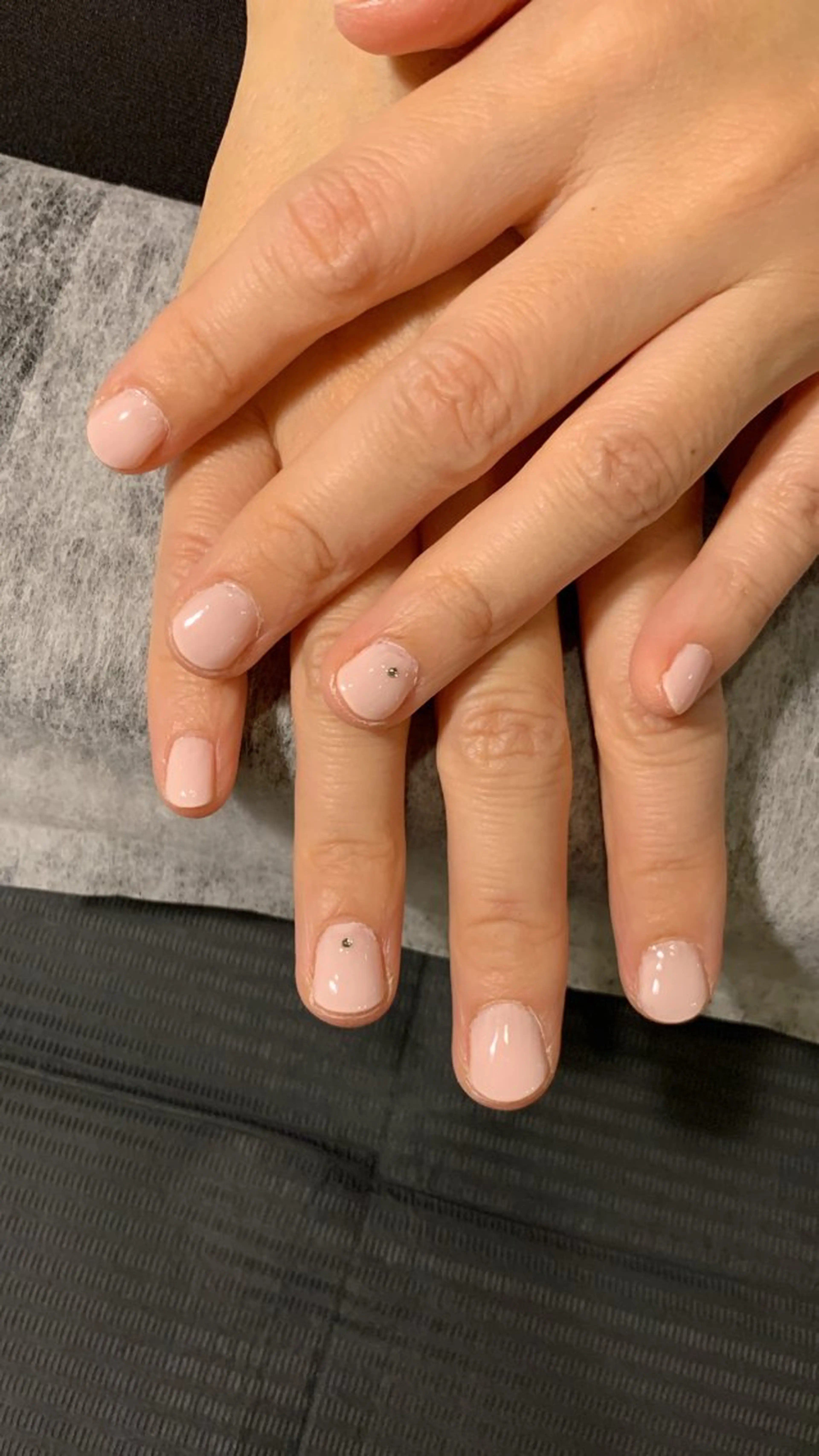 ネイル オフィスネイル ワンカラーネイル 春ネイル yui kanekoのネイルデザイン