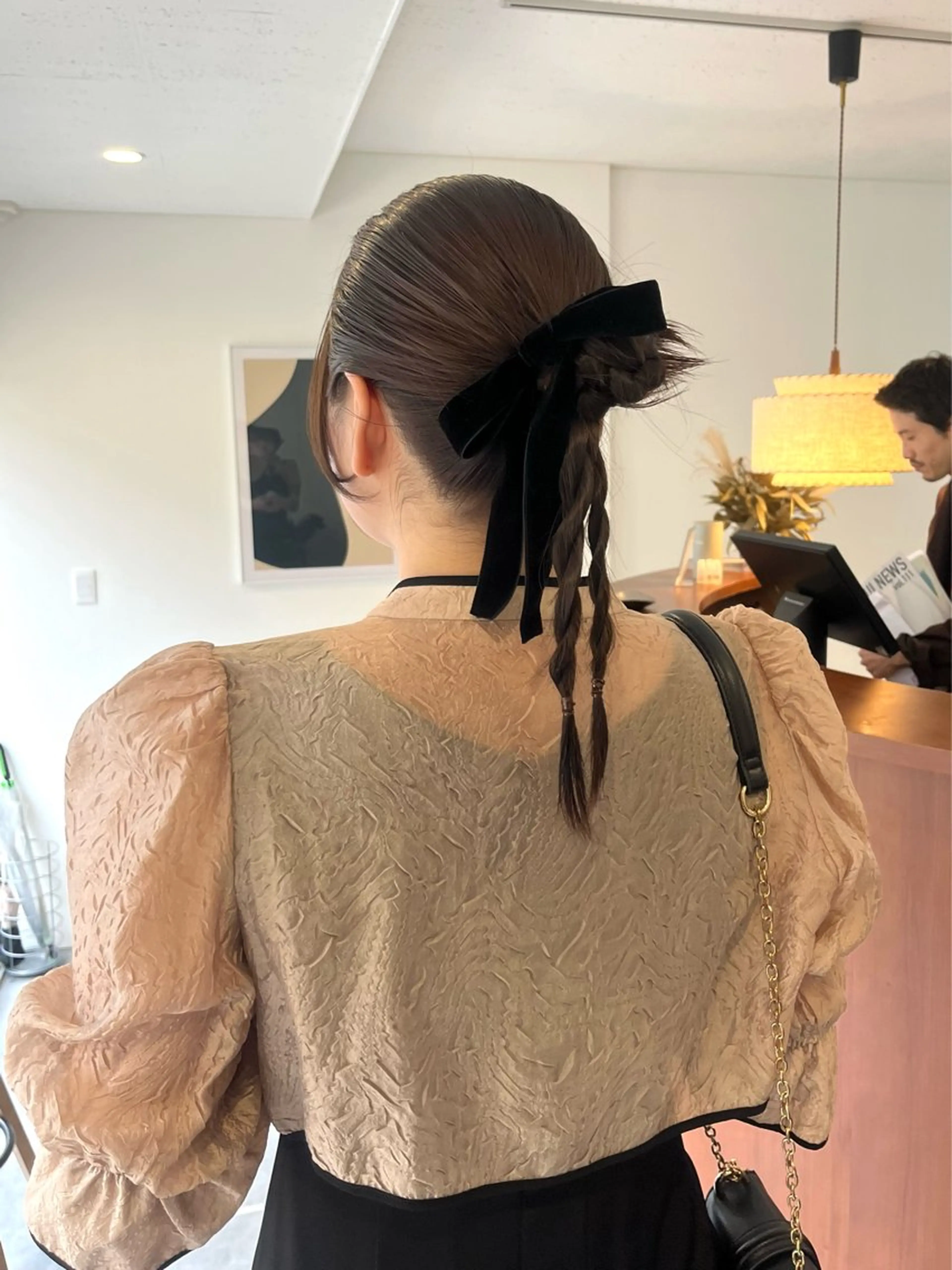 ミディアム ヘアセット 🟣niw SHUNNA🟣のヘアスタイル