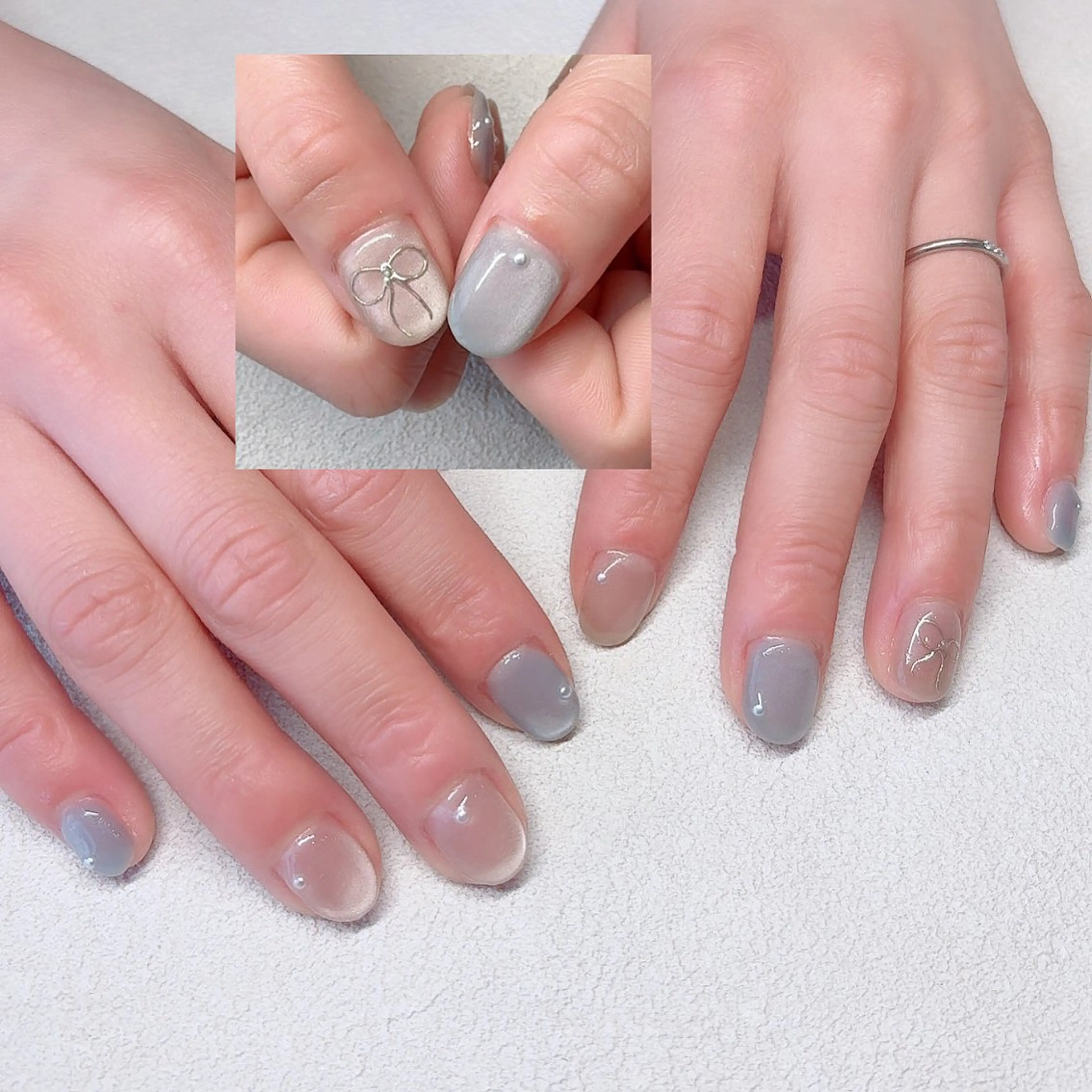 ネイル 西大分S.Nail 𓏲⋆🪸.⋆⸜🫧のネイルデザイン
