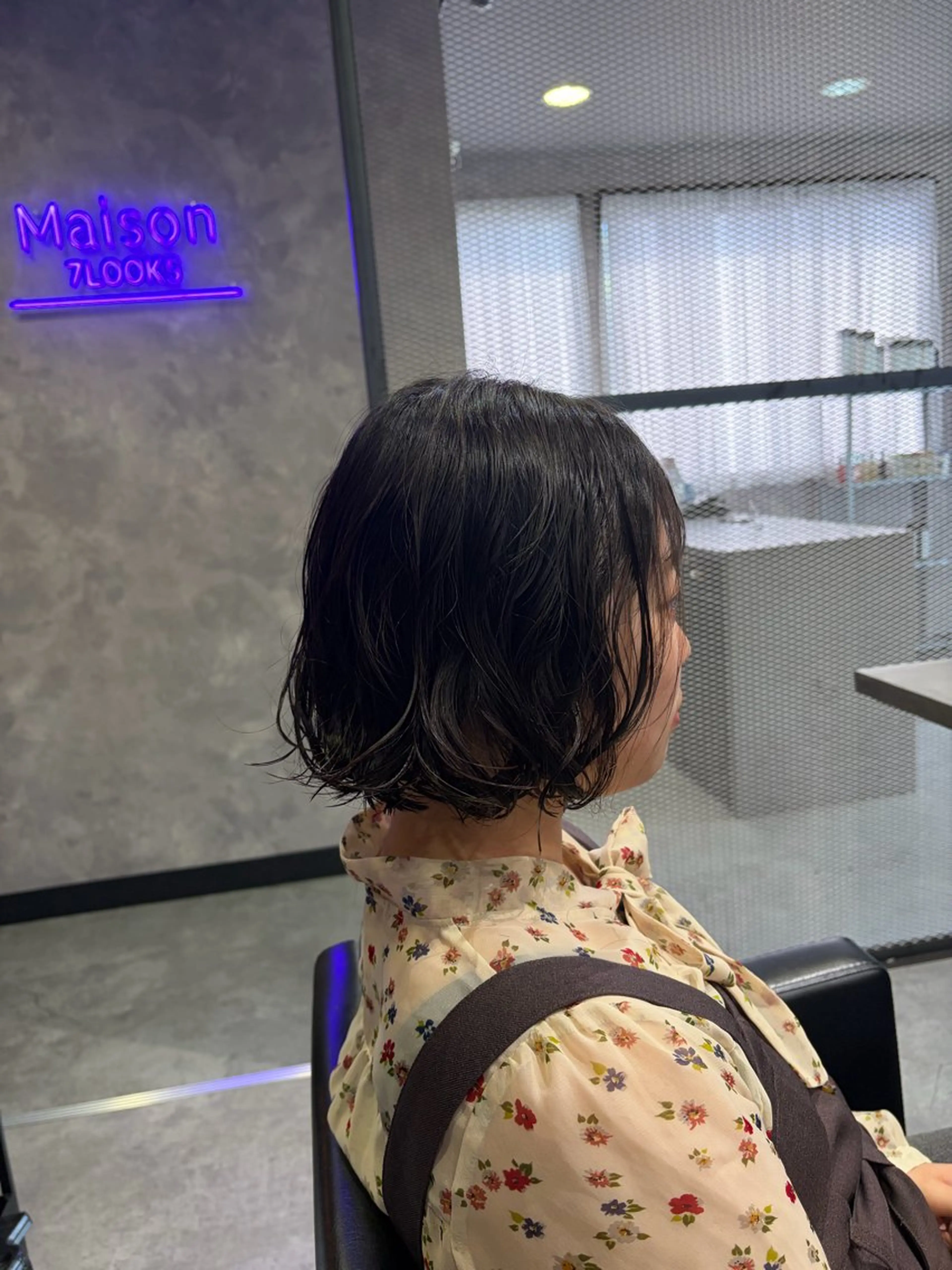 ショート パーマ ボブ カット パーマ トリートメント 手塚 由佳のヘアスタイル
