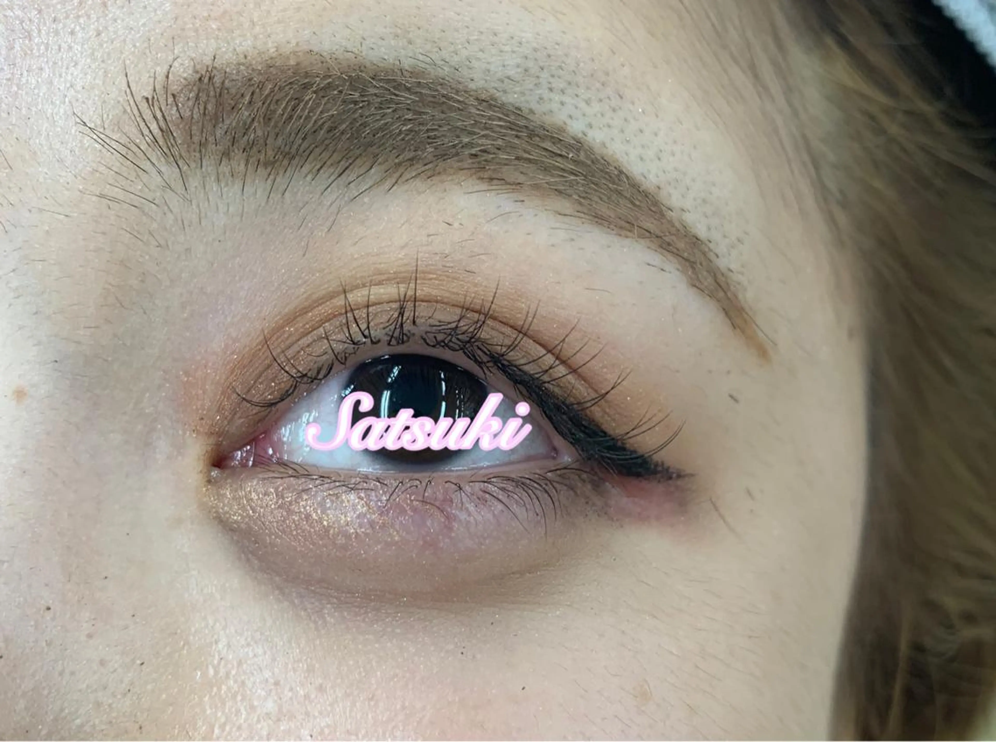 マツエク・マツパ ナチュラル 🧸Satsuki 💛のマツエク・マツパデザイン
