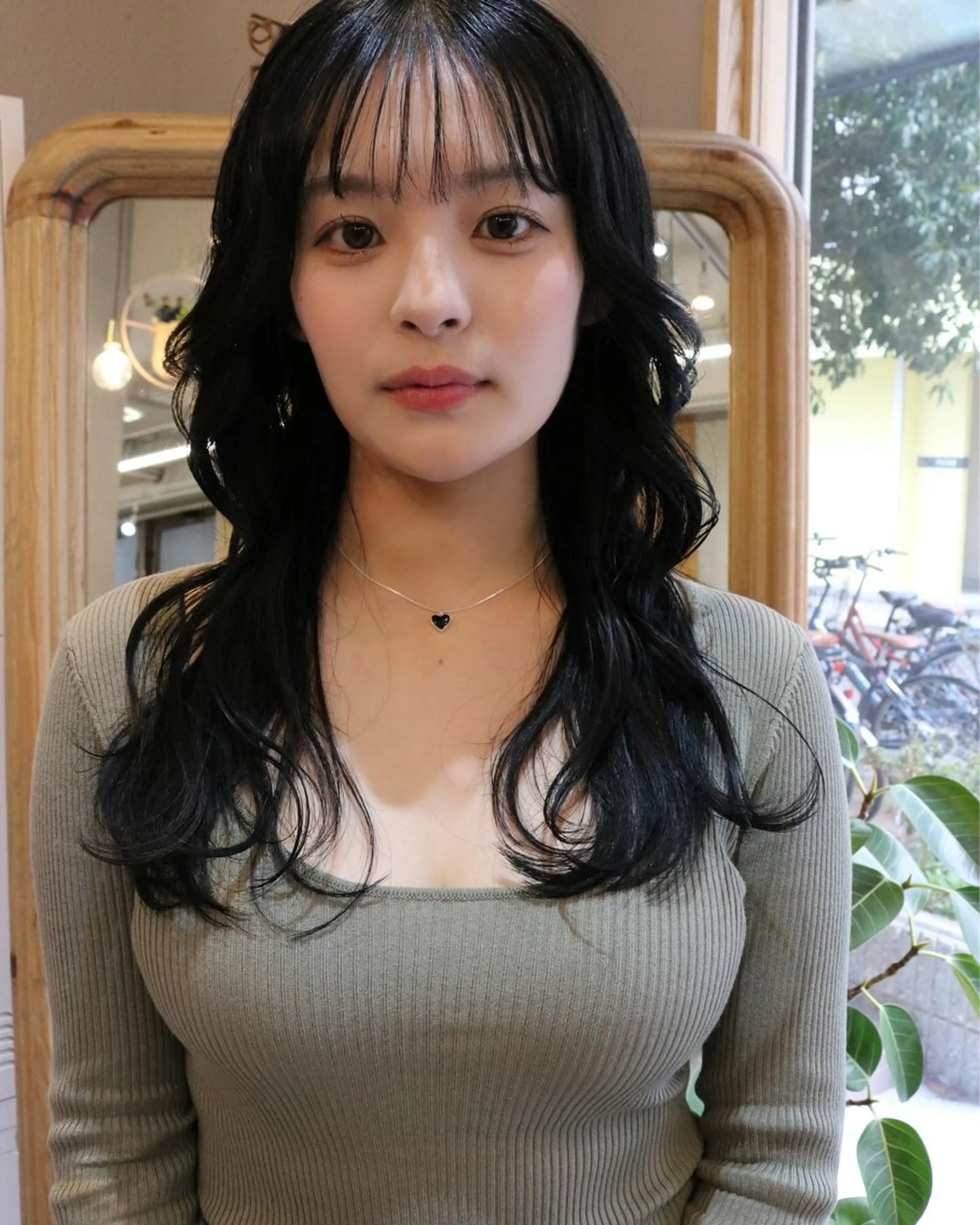 セミロング カラー 松村 澪里のヘアスタイル