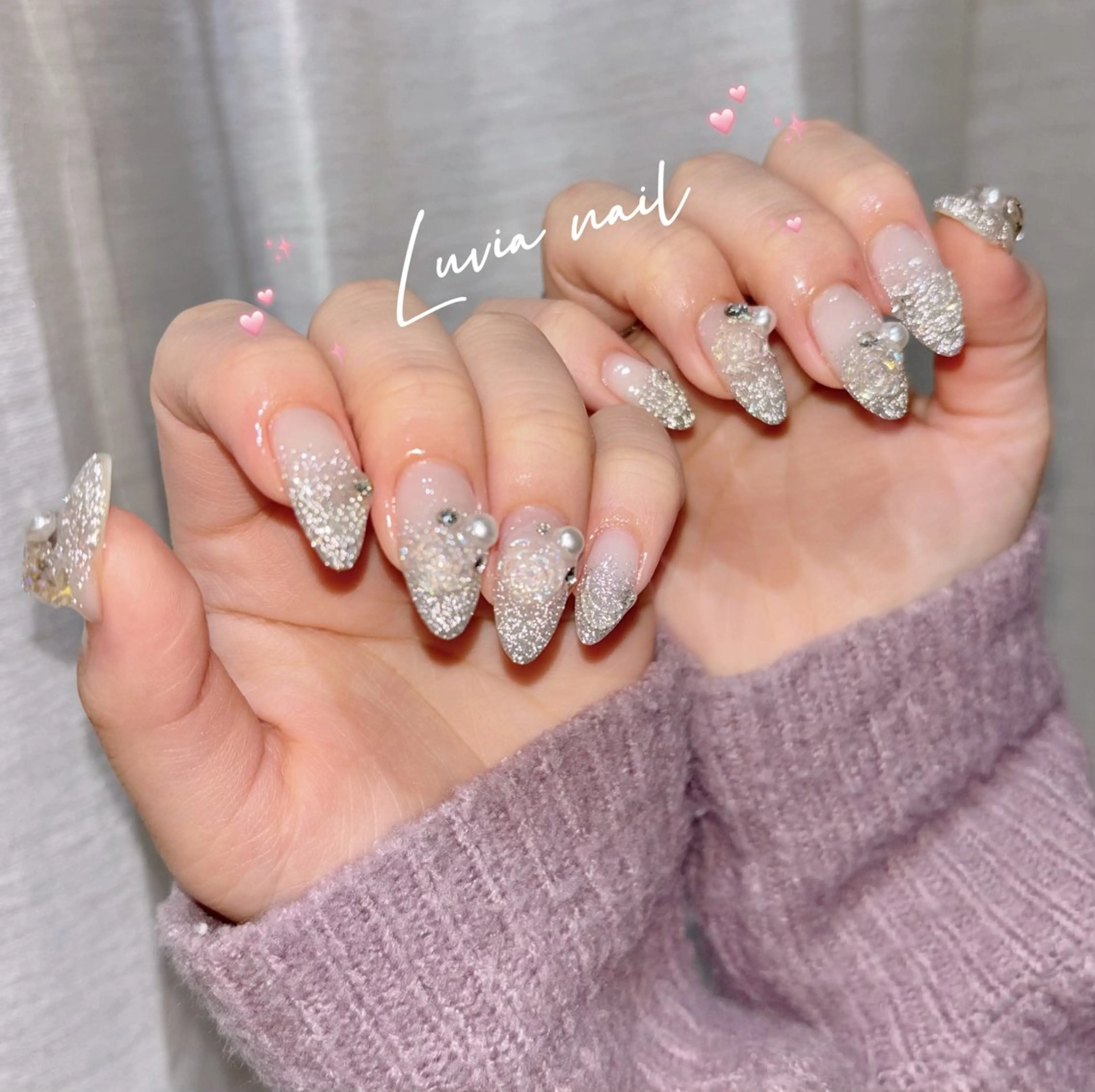 ネイル 持ち込み シンプルネイル ワンホンネイル 🍒Luvia ワンホンネイルのネイルデザイン