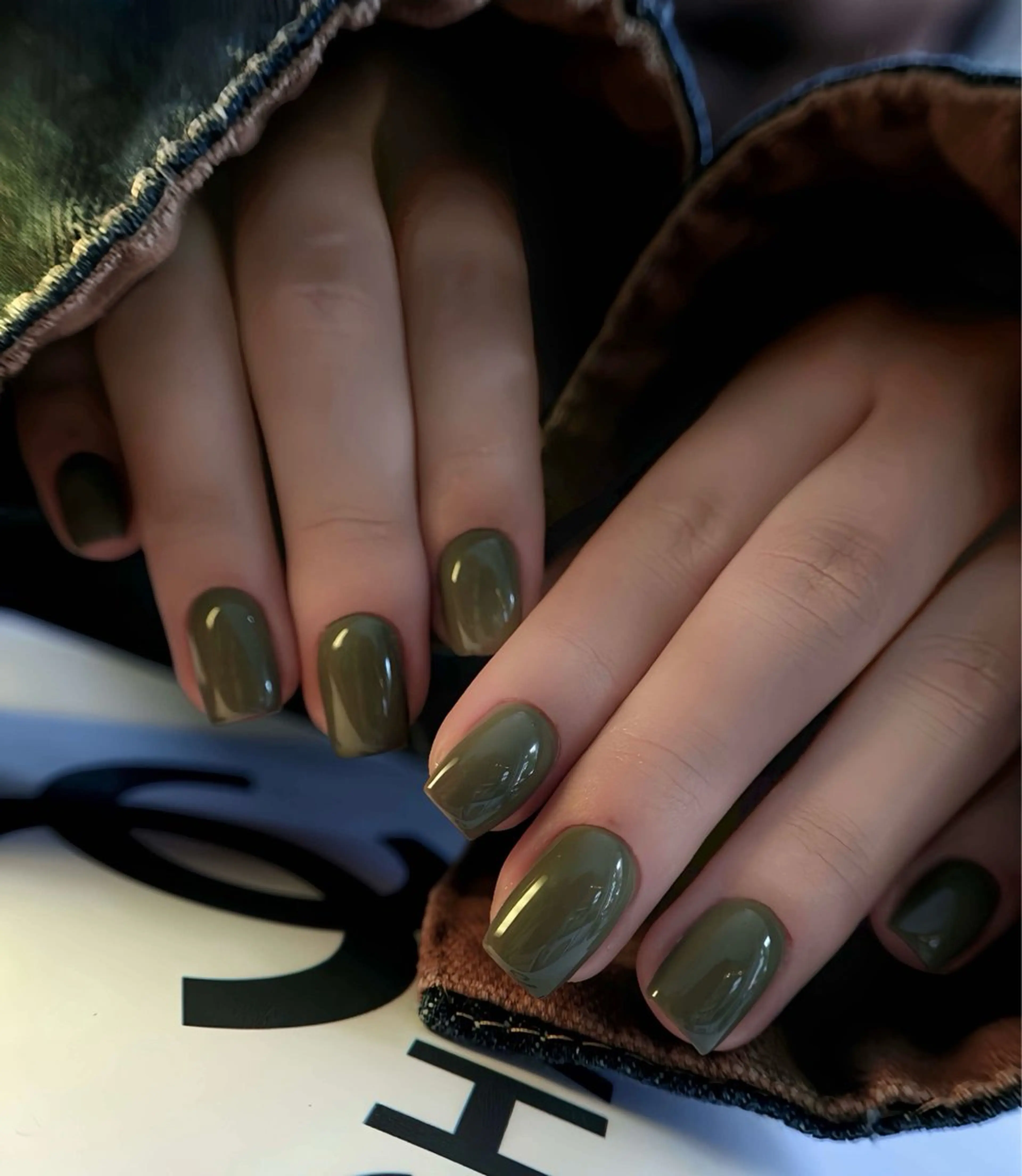 【自爪｜ナチュラル】ワンカラー　￥3,580の写真