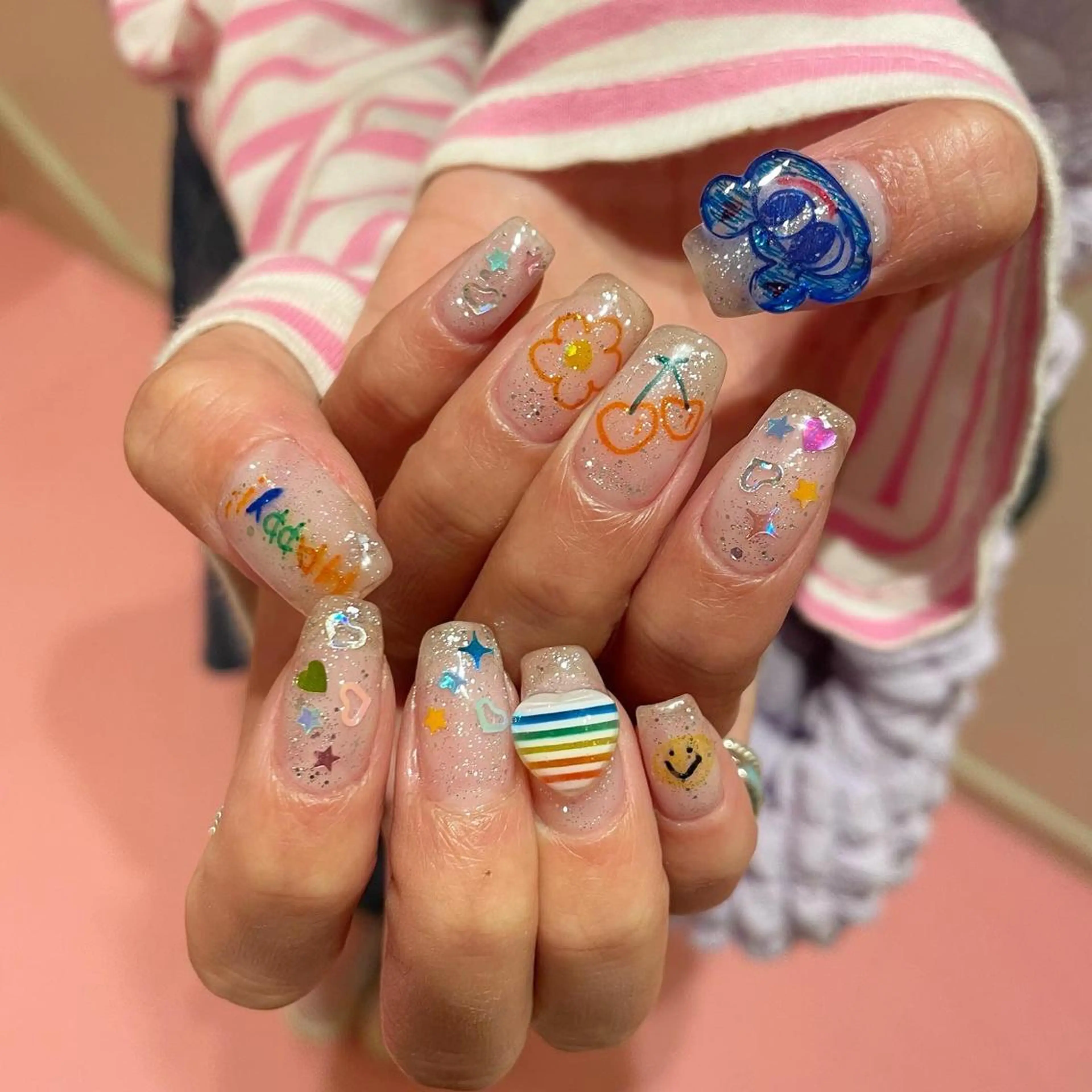 ネイル カット トリートメント RUKA 美容院×ネイリストのヘアスタイル