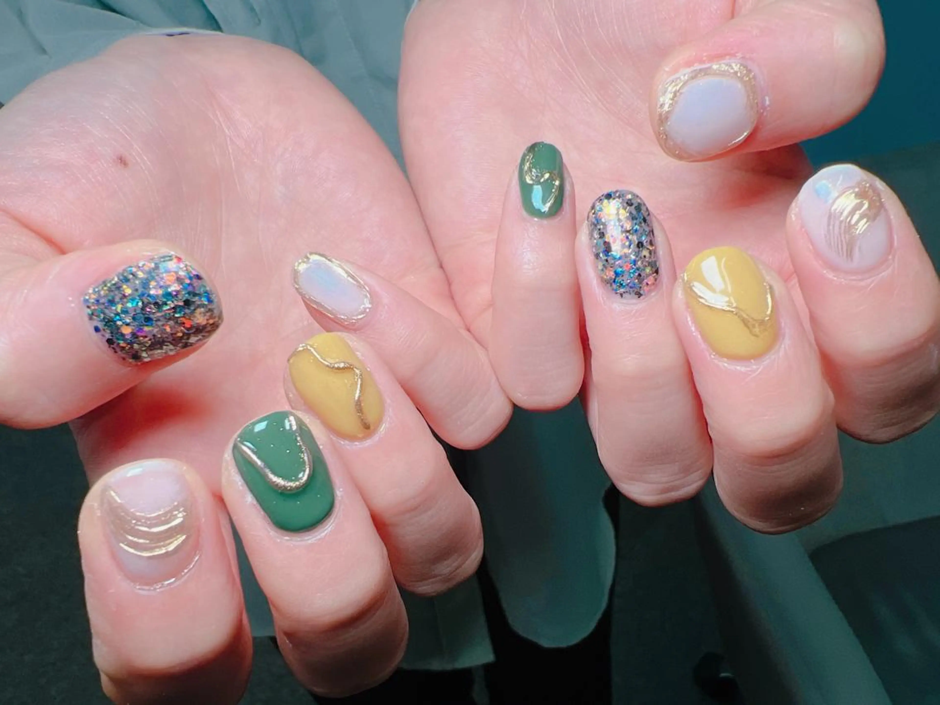 ネイル Nail Salon L'arc所属・💊大阪/心斎橋 moni🧠のネイルデザイン