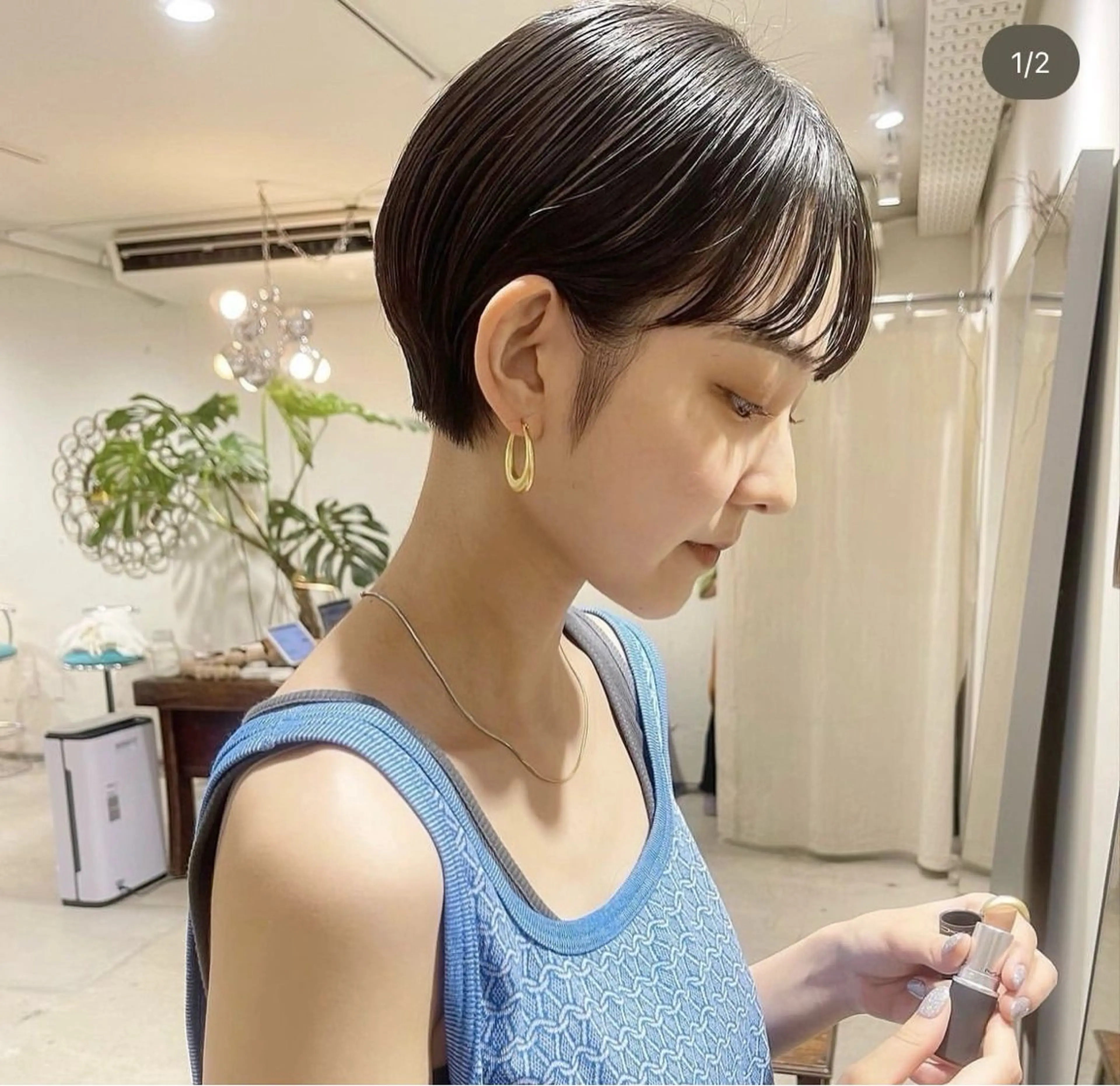 ショート カット とば みゆうのヘアスタイル