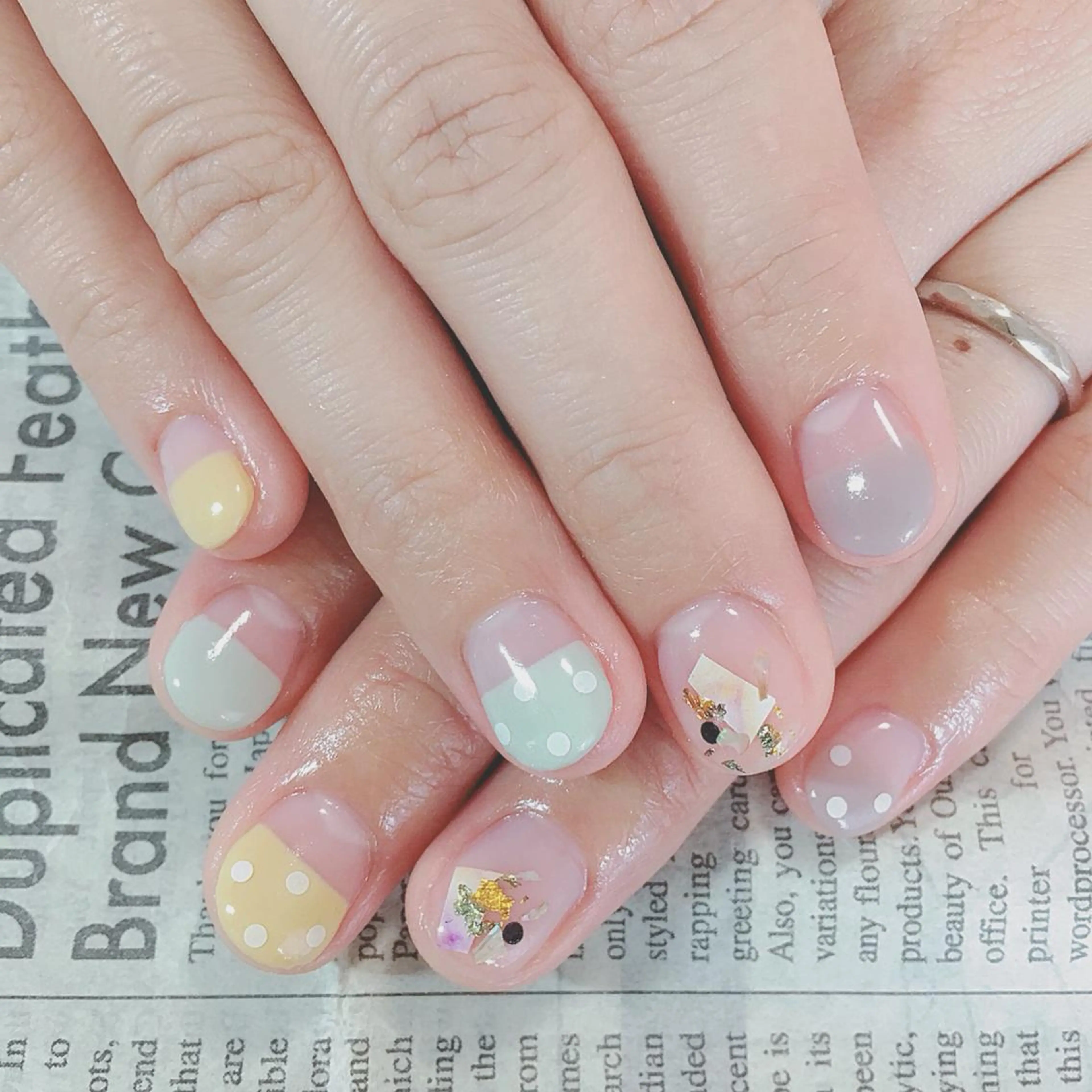 ネイル ハンドネイル ハンドケア 森山 舞のネイルデザイン