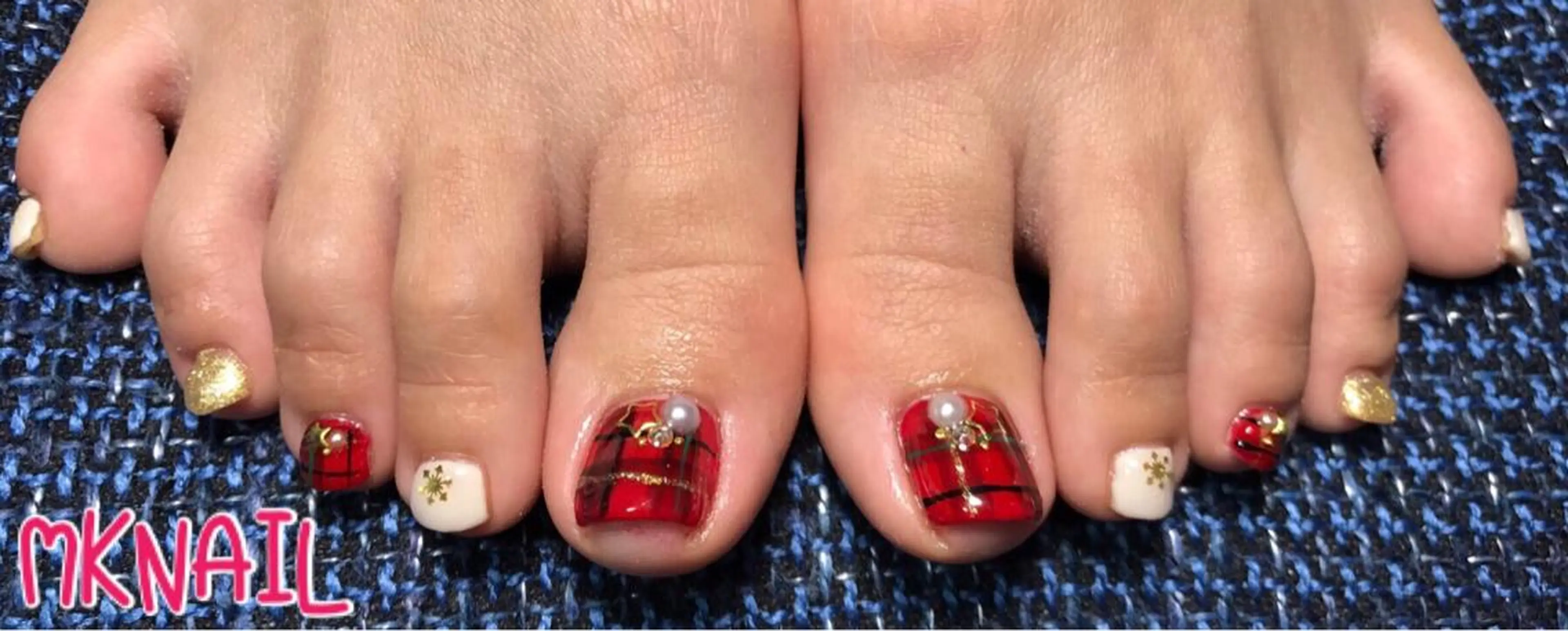ネイル フットネイル MK NAILのネイルデザイン