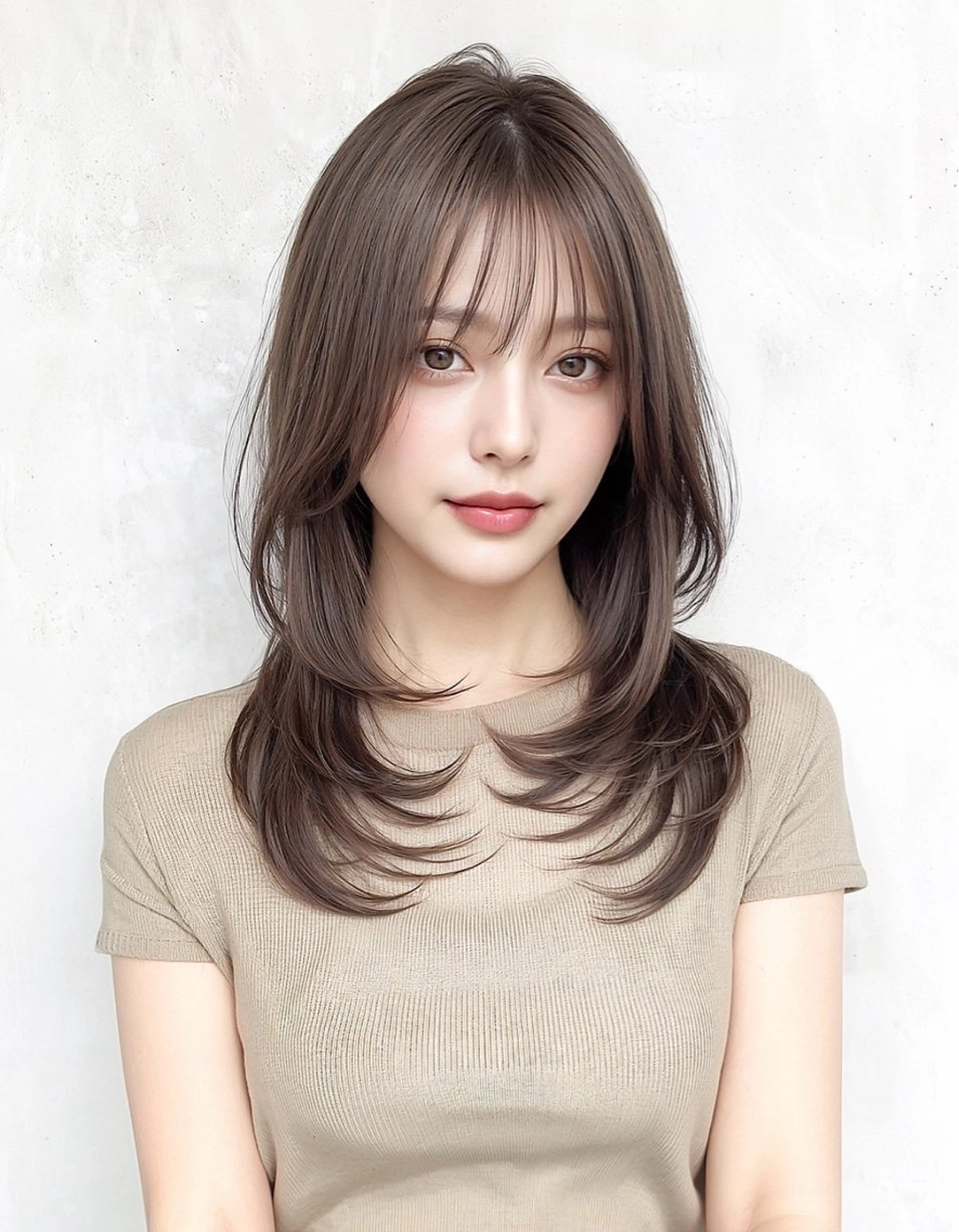 ロング 空 龍之介　　カラー 特化/レイヤーカットのヘアスタイル