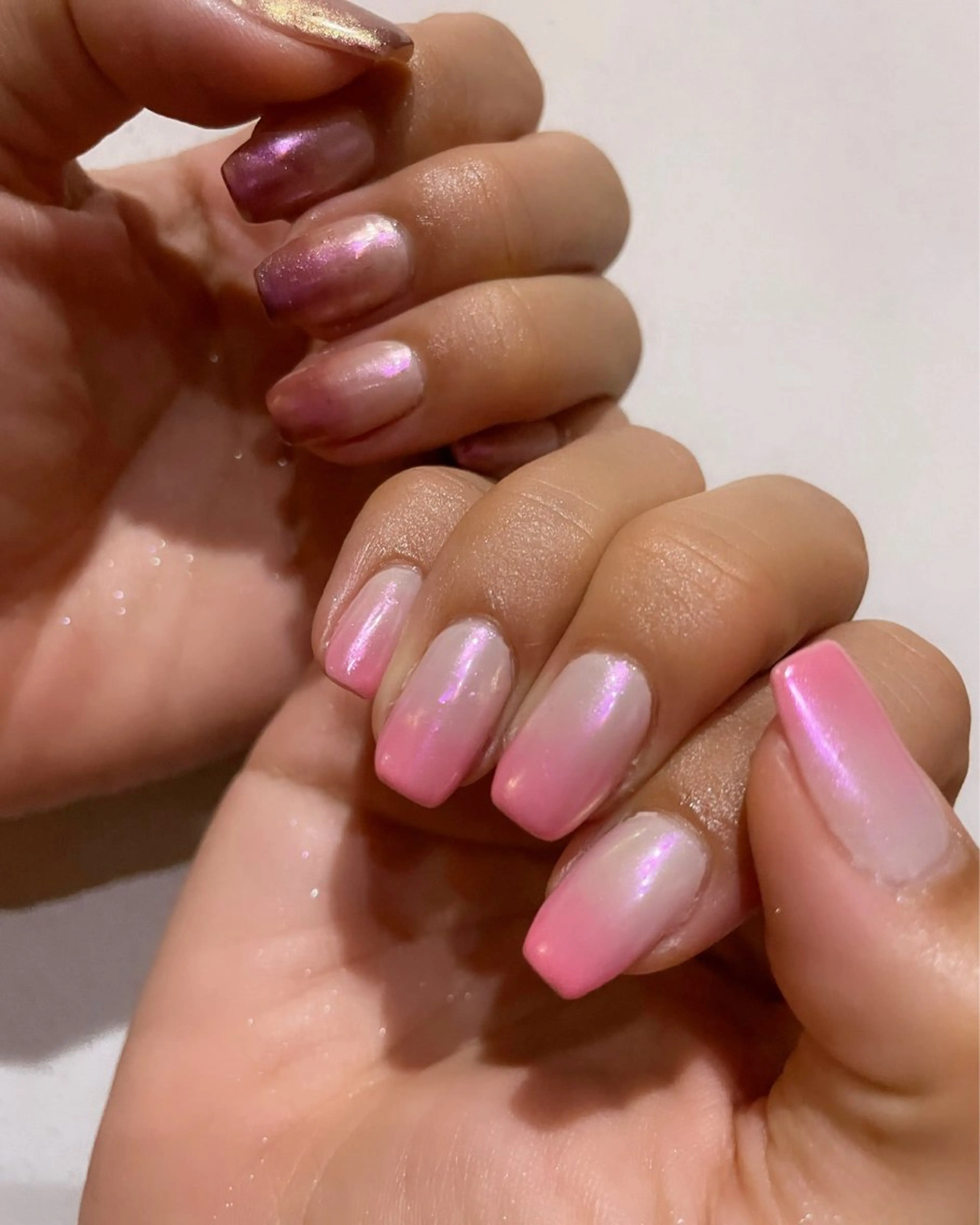 ネイル グラデーション ハンドネイル ROPE nail ロペネイルのネイルデザイン