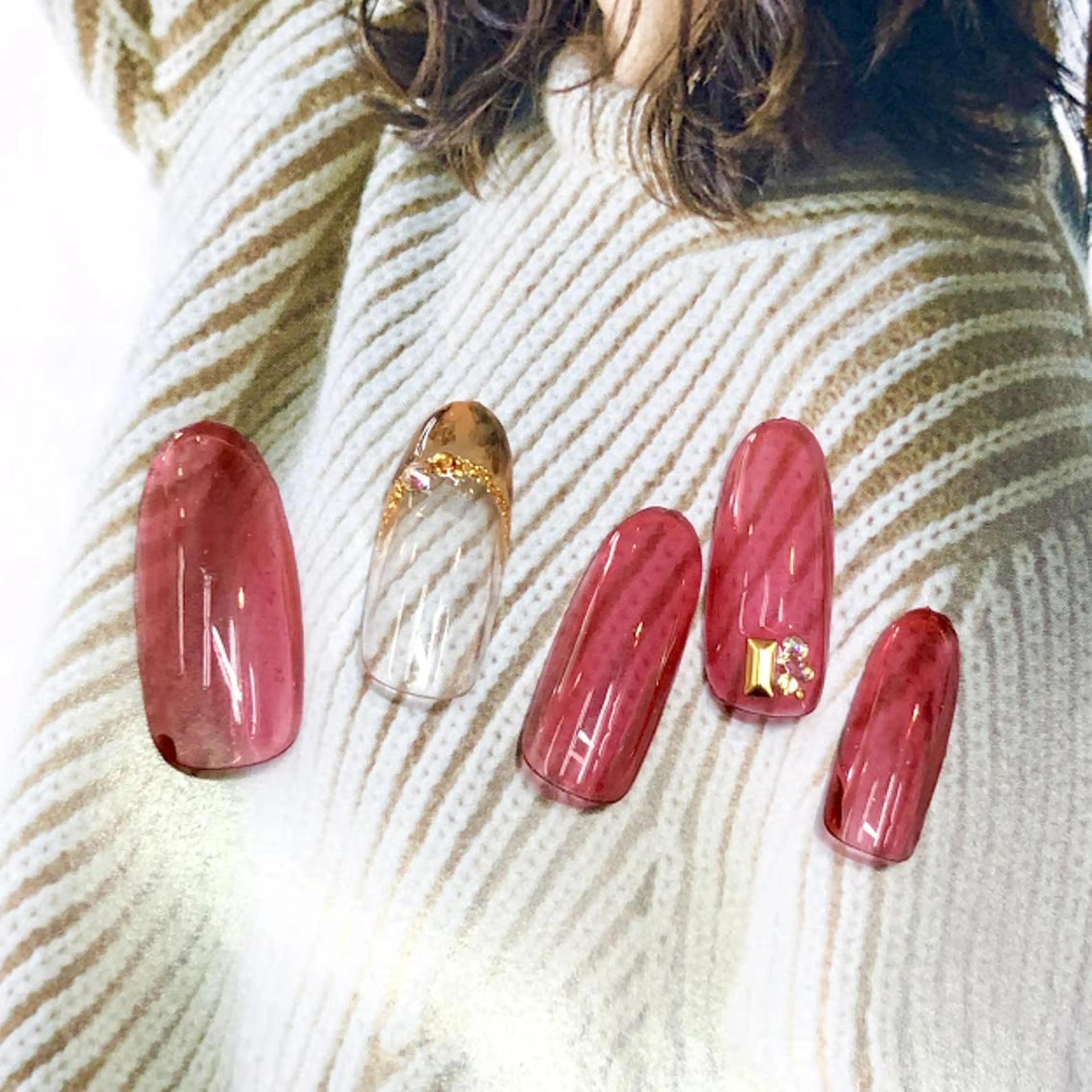 ネイル キャンアイドレッシー 海老名のネイルデザイン