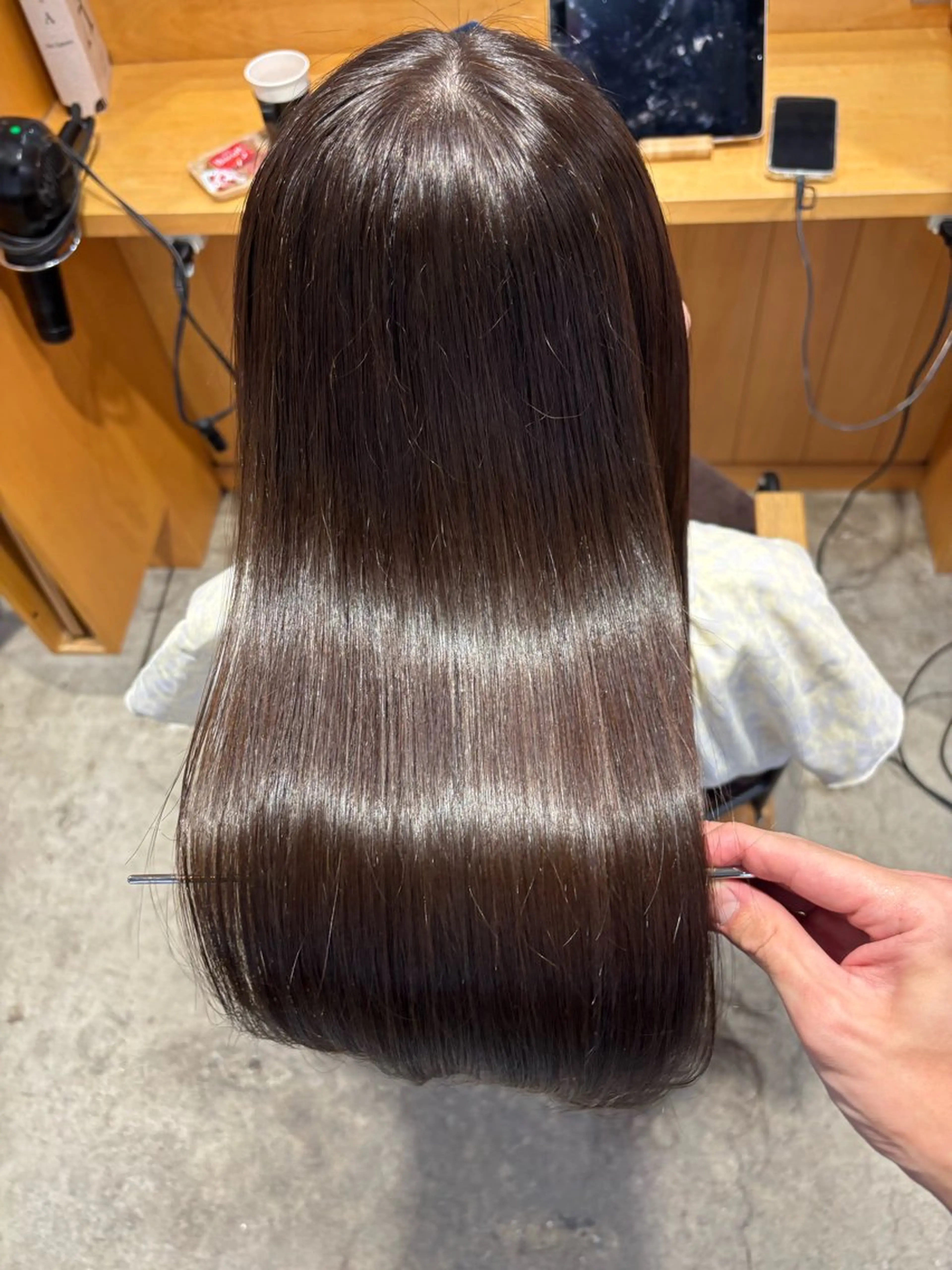 ロング カット ヘアカラー トリートメント 【Amphi Tokyo】宮原のヘアスタイル