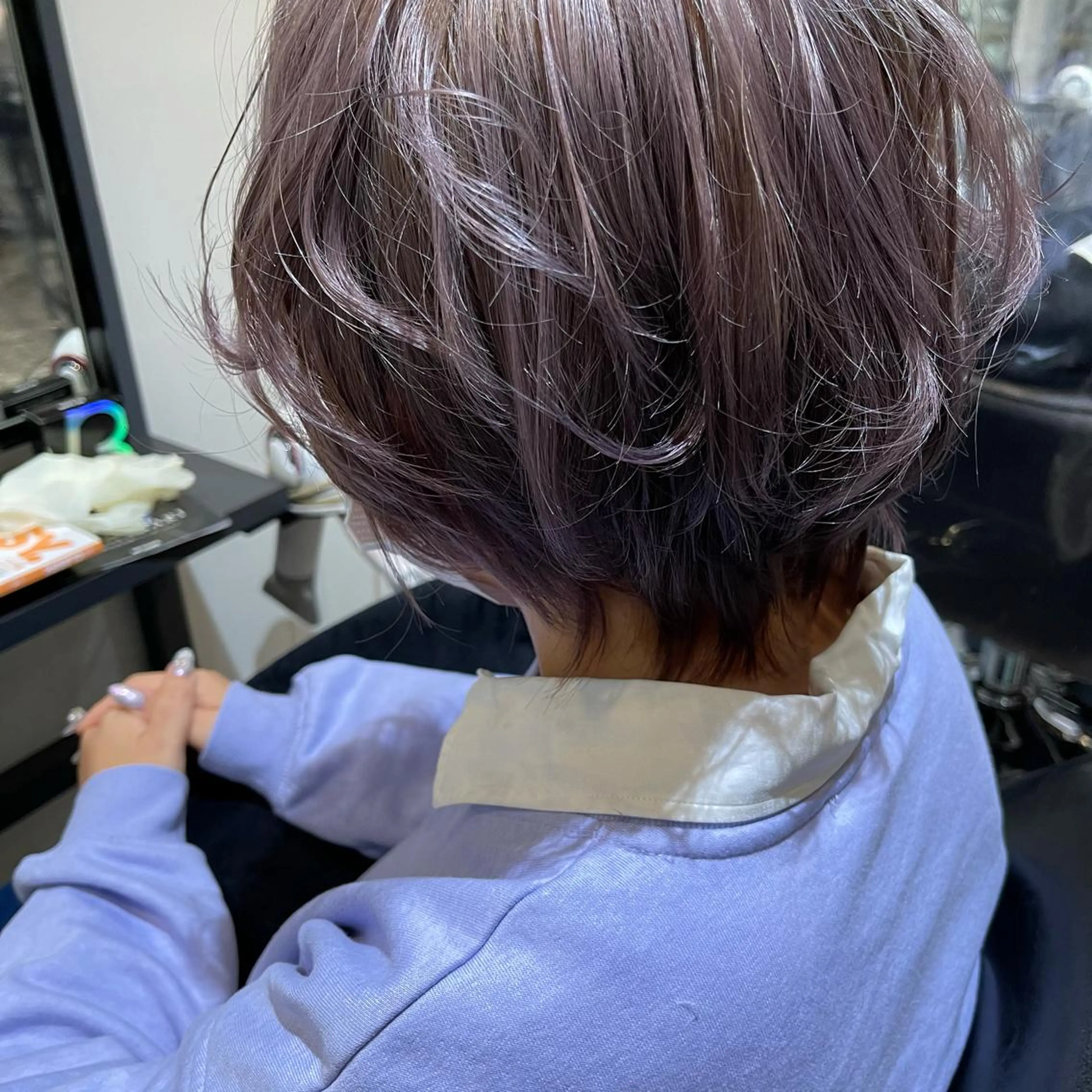 ショート カラー UMEDA FIGAROのヘアスタイル