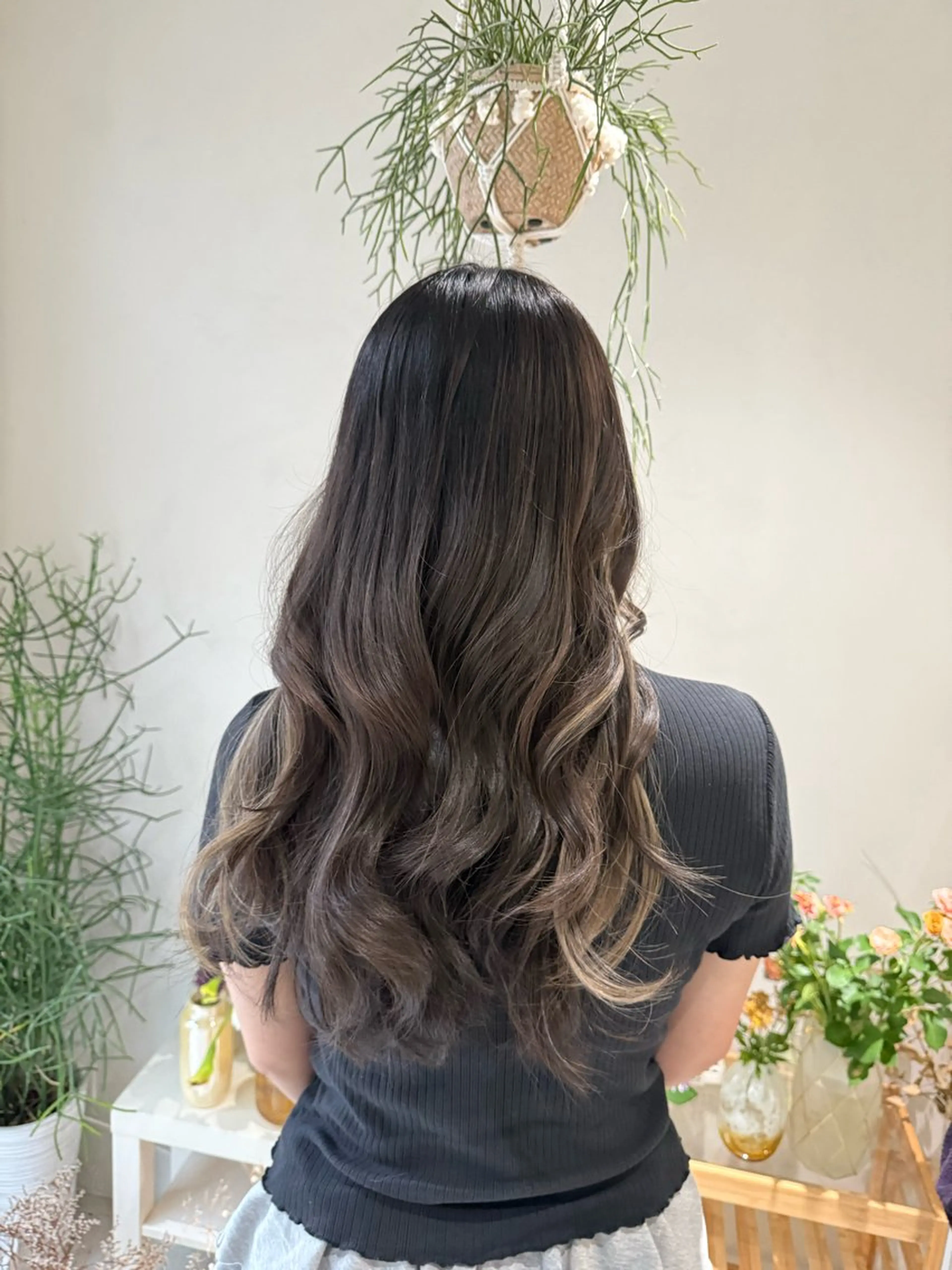 ロング カラー ヘアカラー 🌷花屋併設サロン 荘司まゆり🌷のヘアスタイル