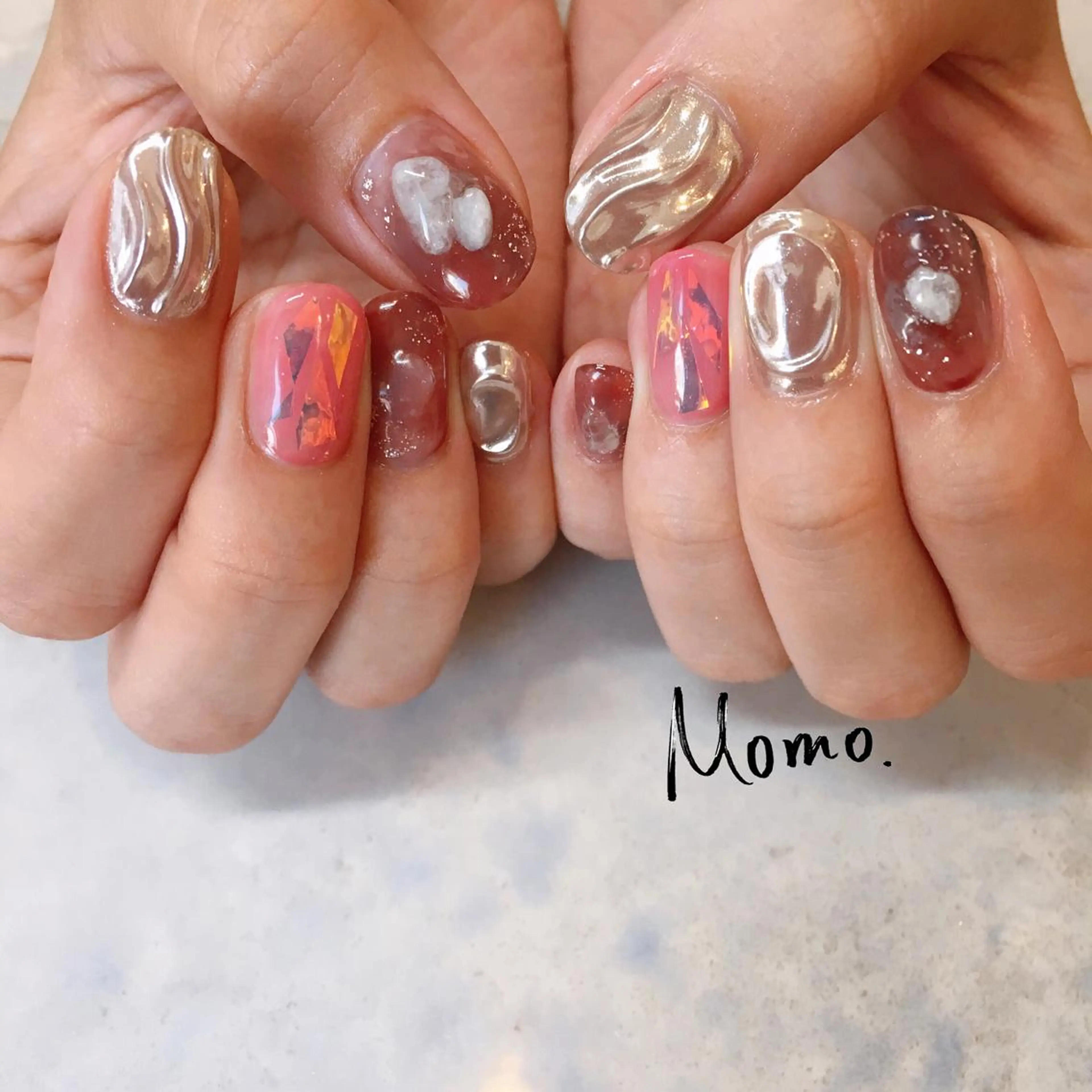 ネイル M O M Oのネイルデザイン