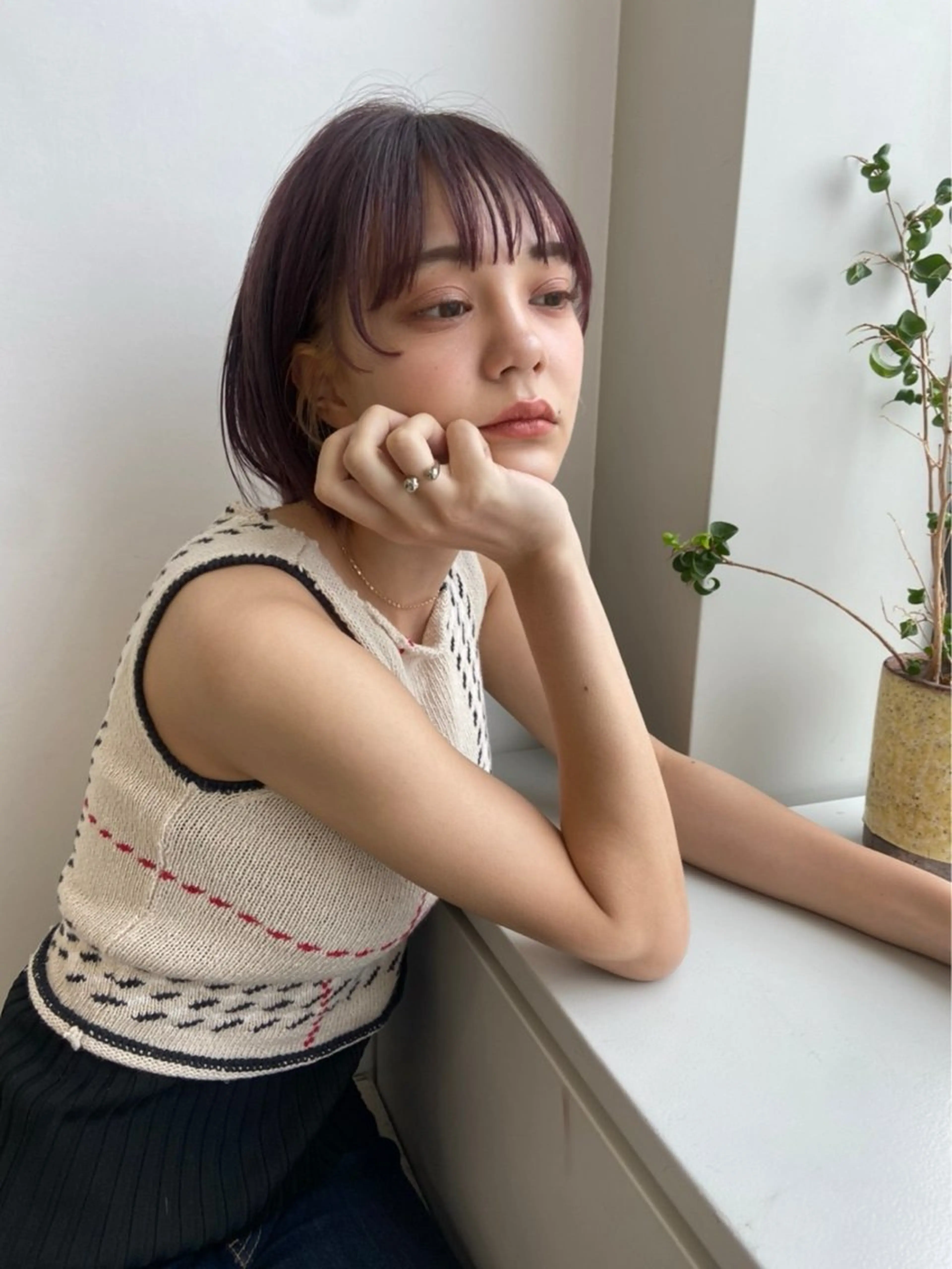 ショート カラー カラーモデル募集/ あやね☁໒꒱·ﾟのヘアスタイル