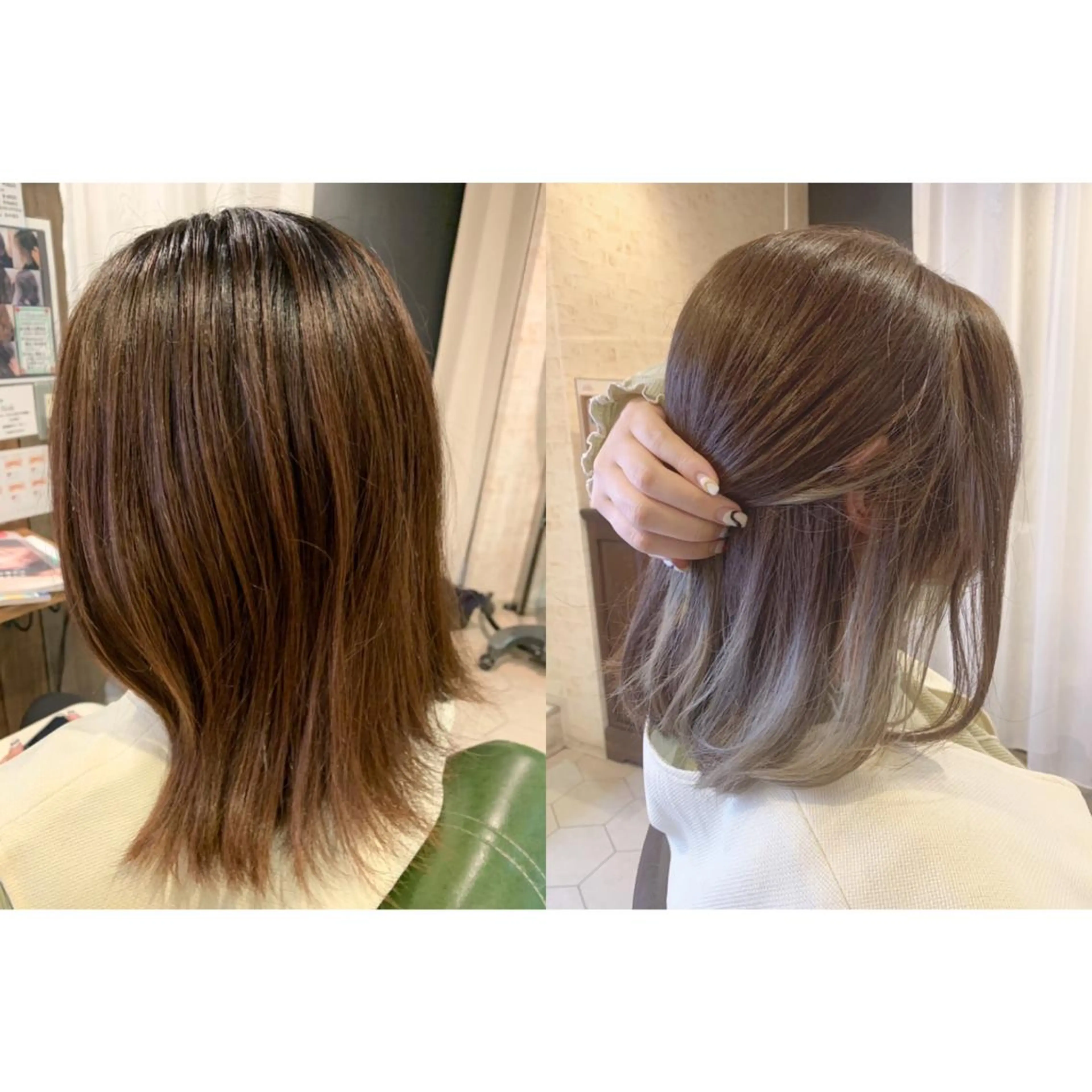 ミディアム ✨縮毛矯正✨髪質改善 ナカシマ ユミのヘアスタイル