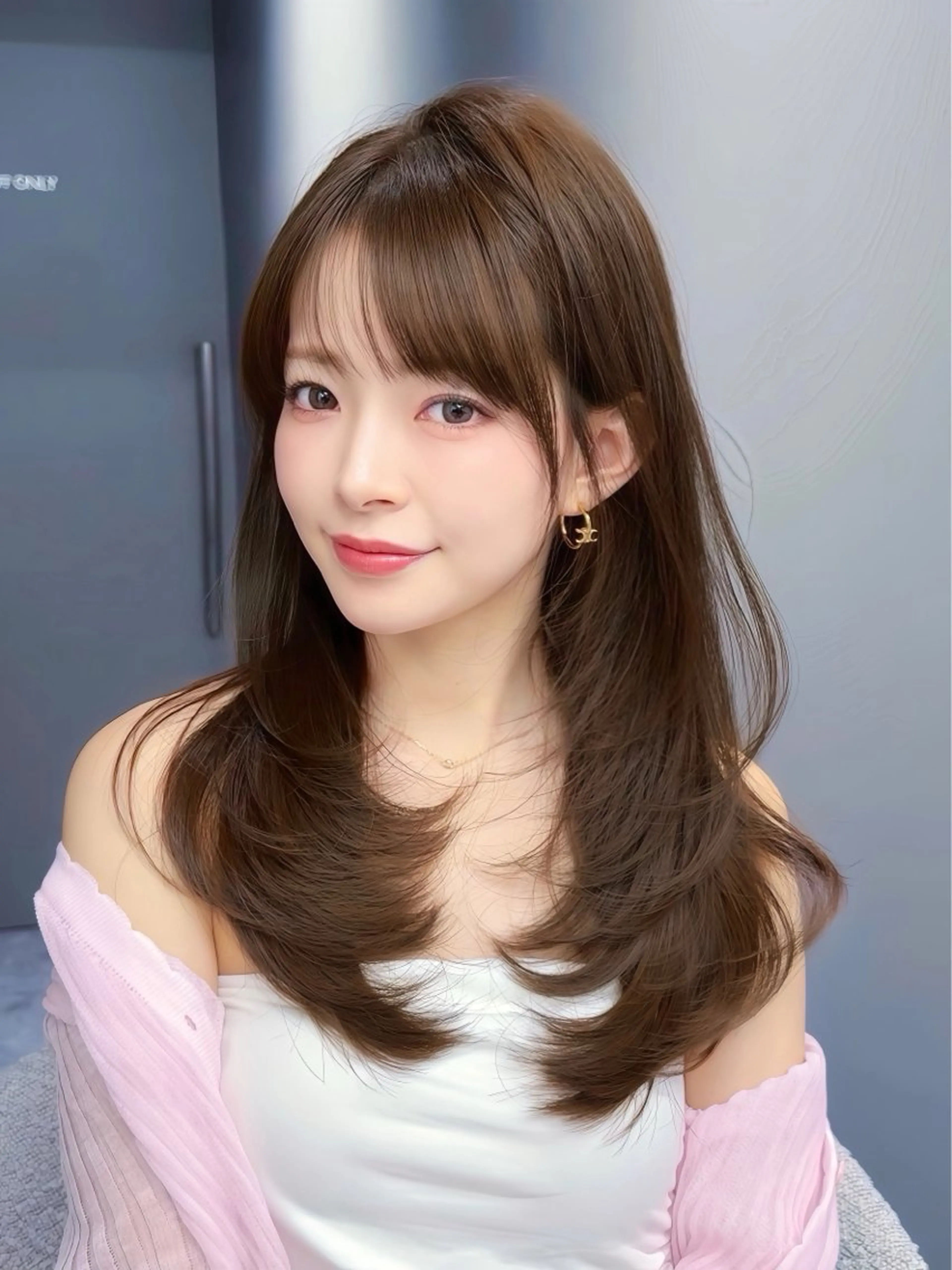 ロング レイヤーカット JEWIL原宿所属・渡辺 杏斗龍のヘアスタイル
