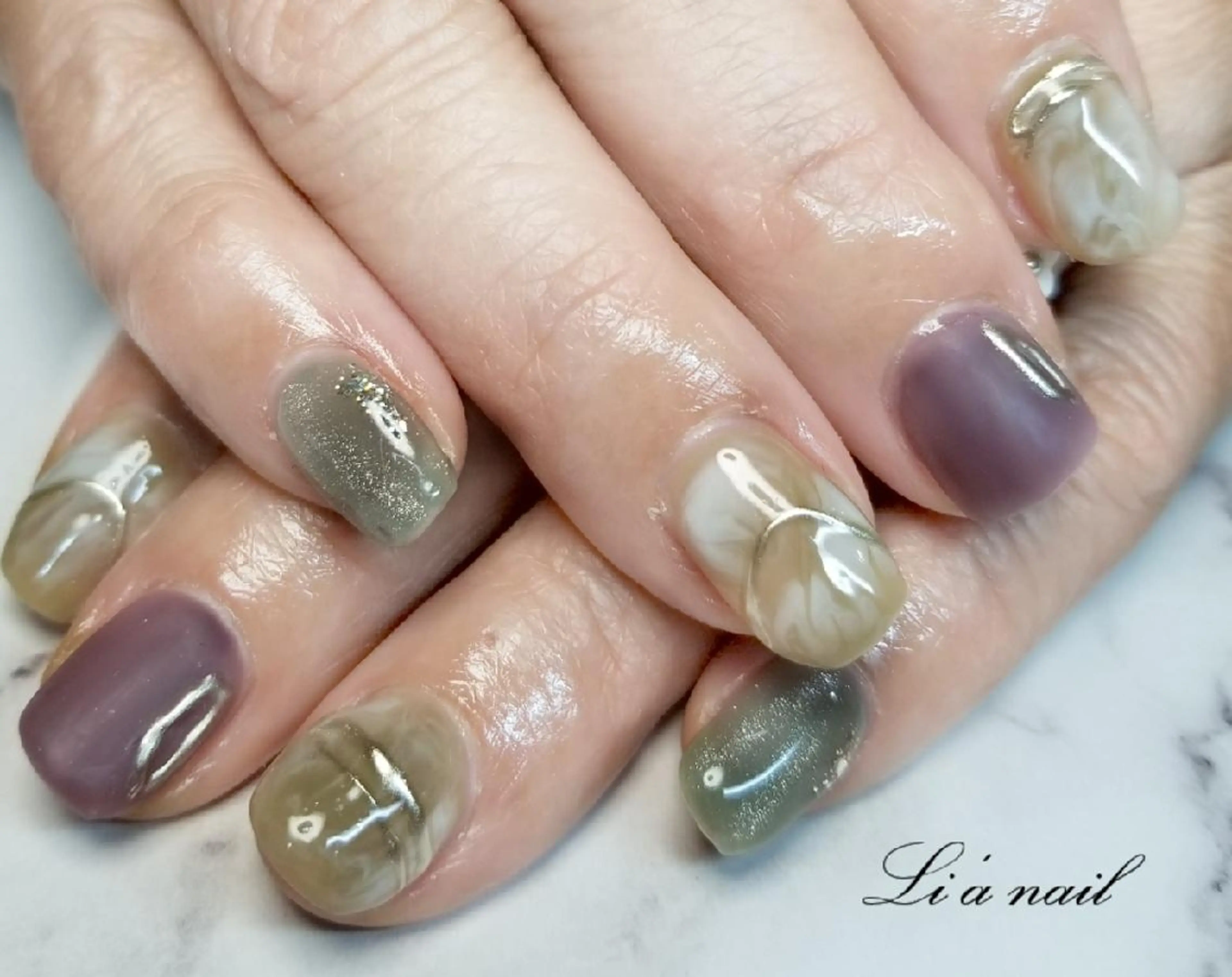 ネイル Li'a  nailのネイルデザイン