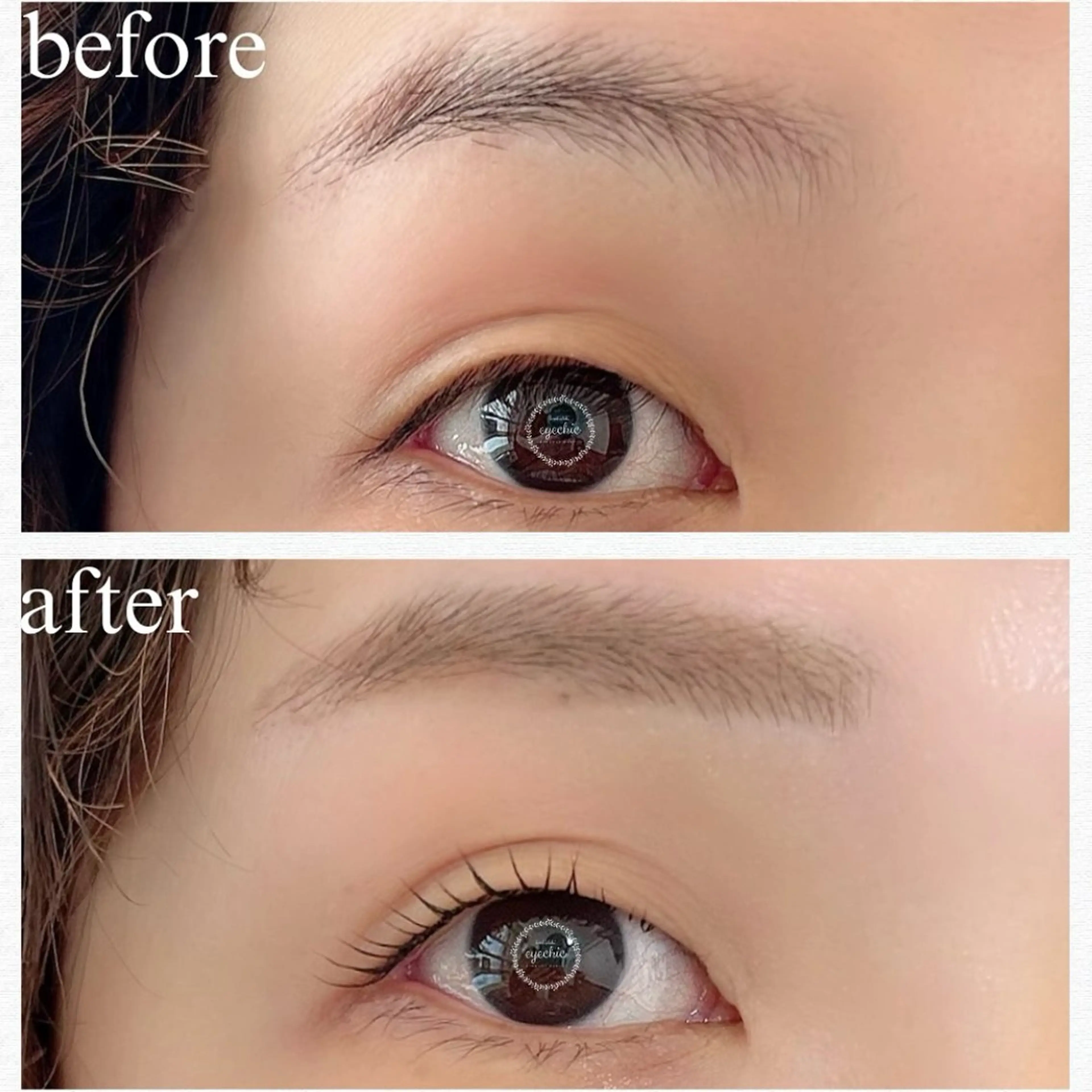 ✨美眉スタイリング(眉WAX)+上まつげパーマ✨の写真