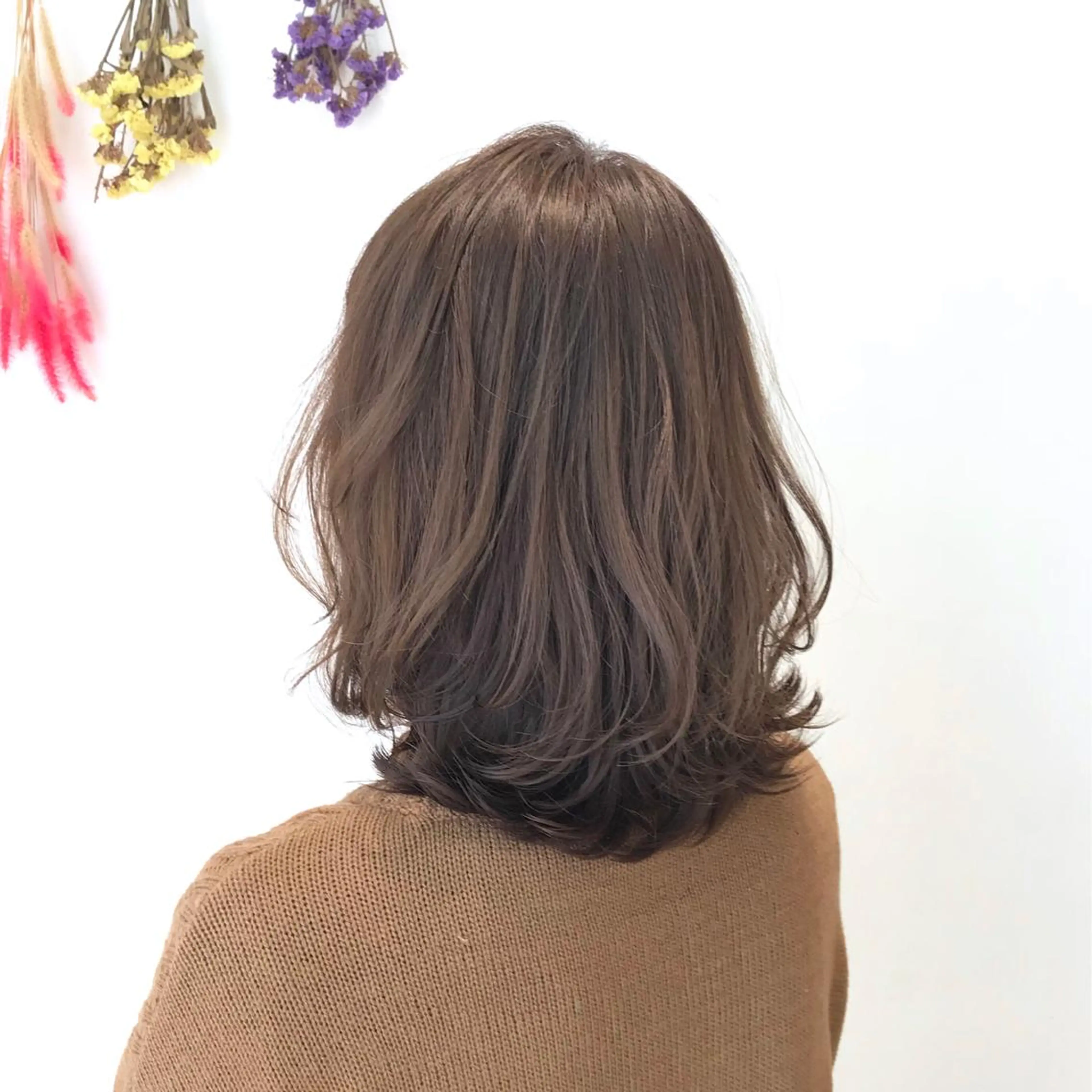 ミディアム カラー 似合わせカット🌿 前川のヘアスタイル