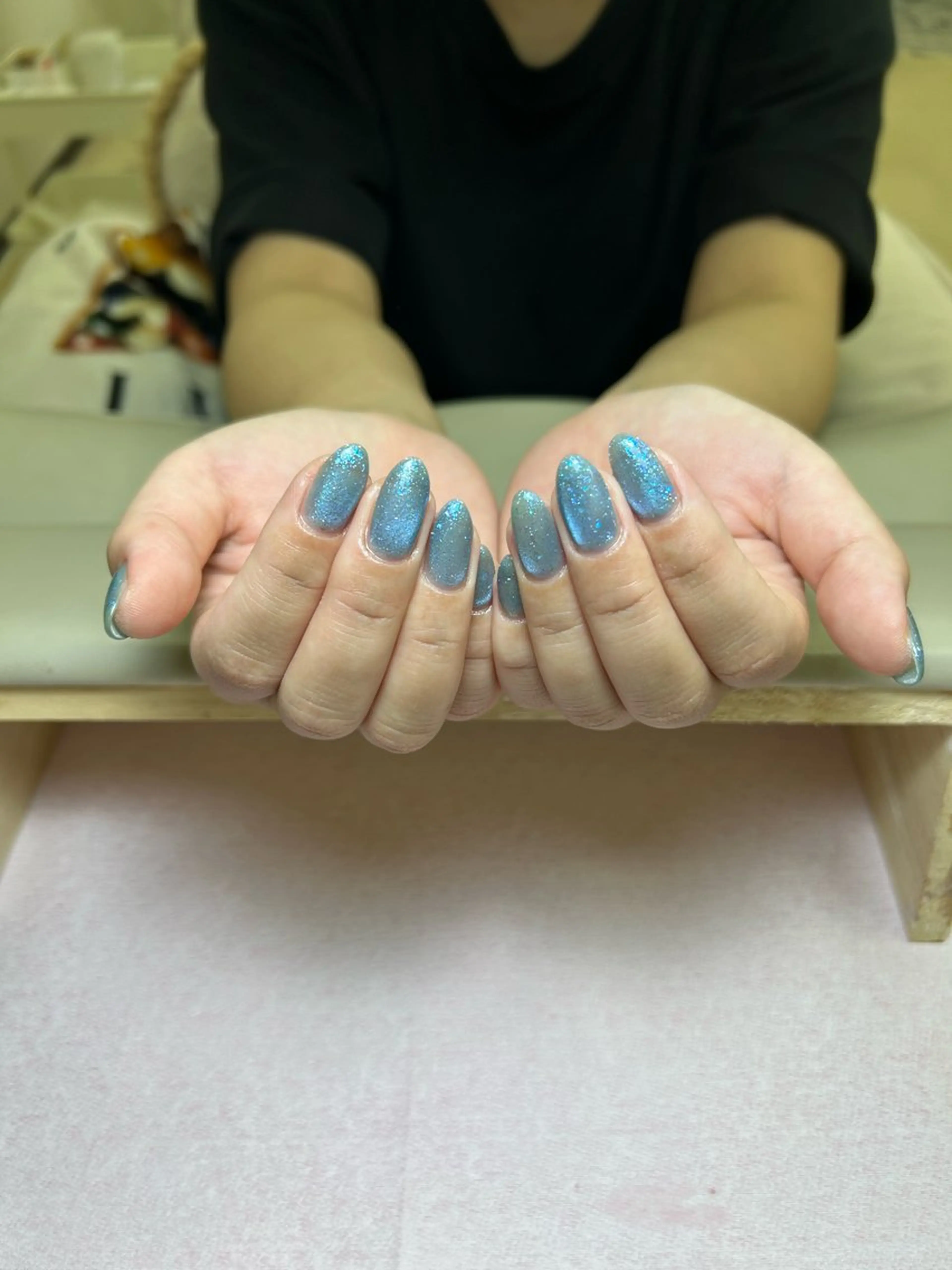 ネイル ラメ(グリッター) ハンドネイル July Nail _のネイルデザイン