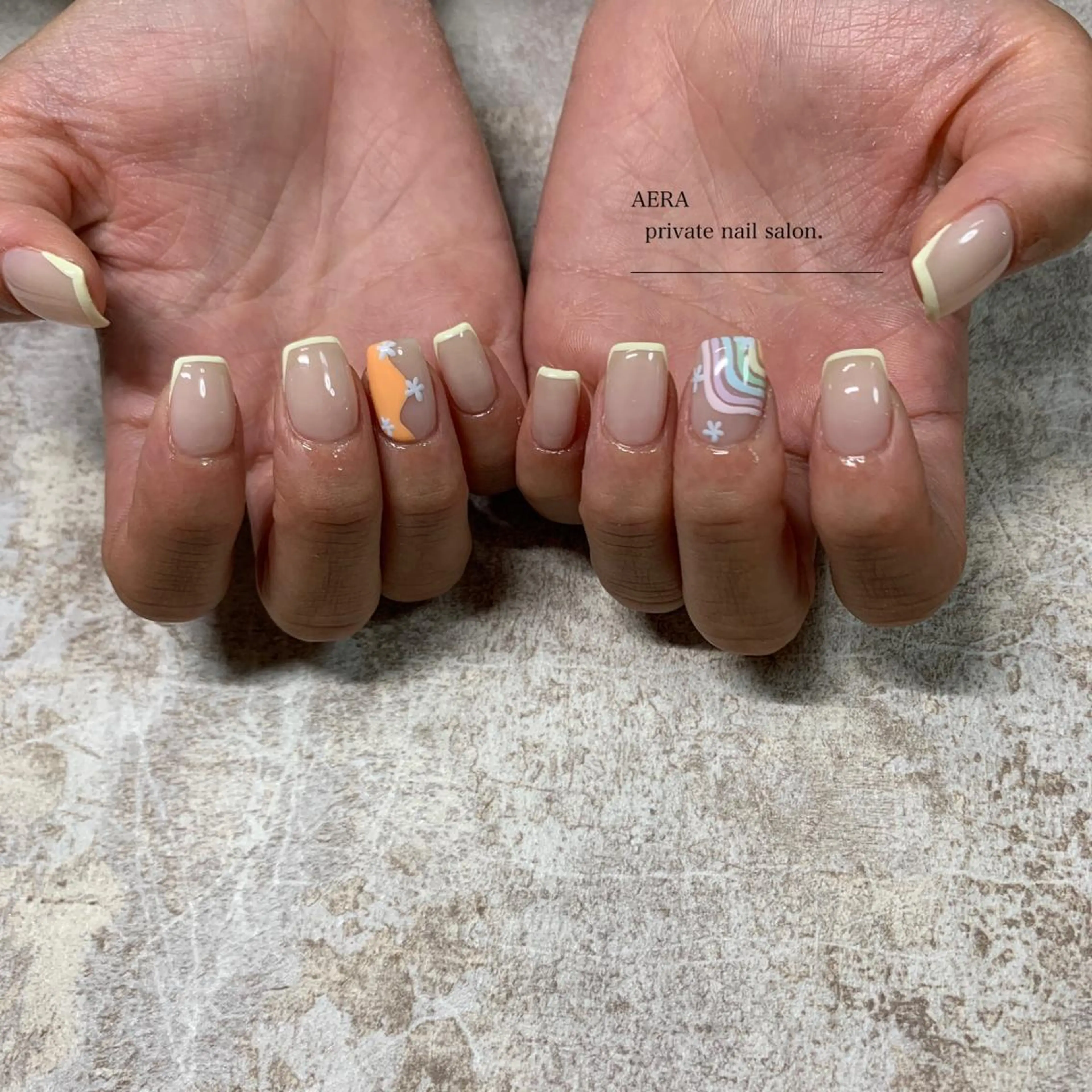 ネイル AERA nail shino🐱⸝꙳のネイルデザイン
