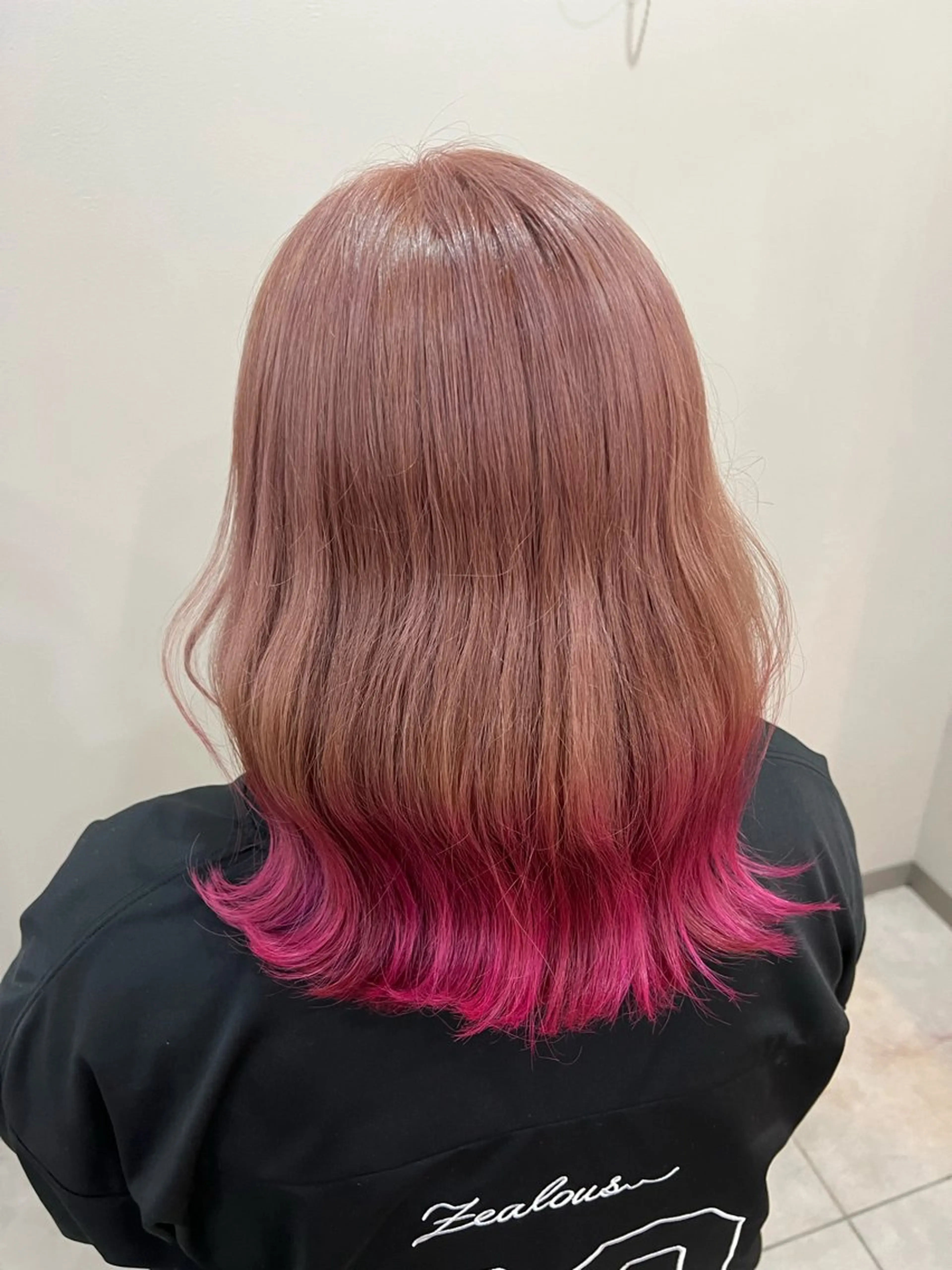 カラー 米林 遼のヘアスタイル