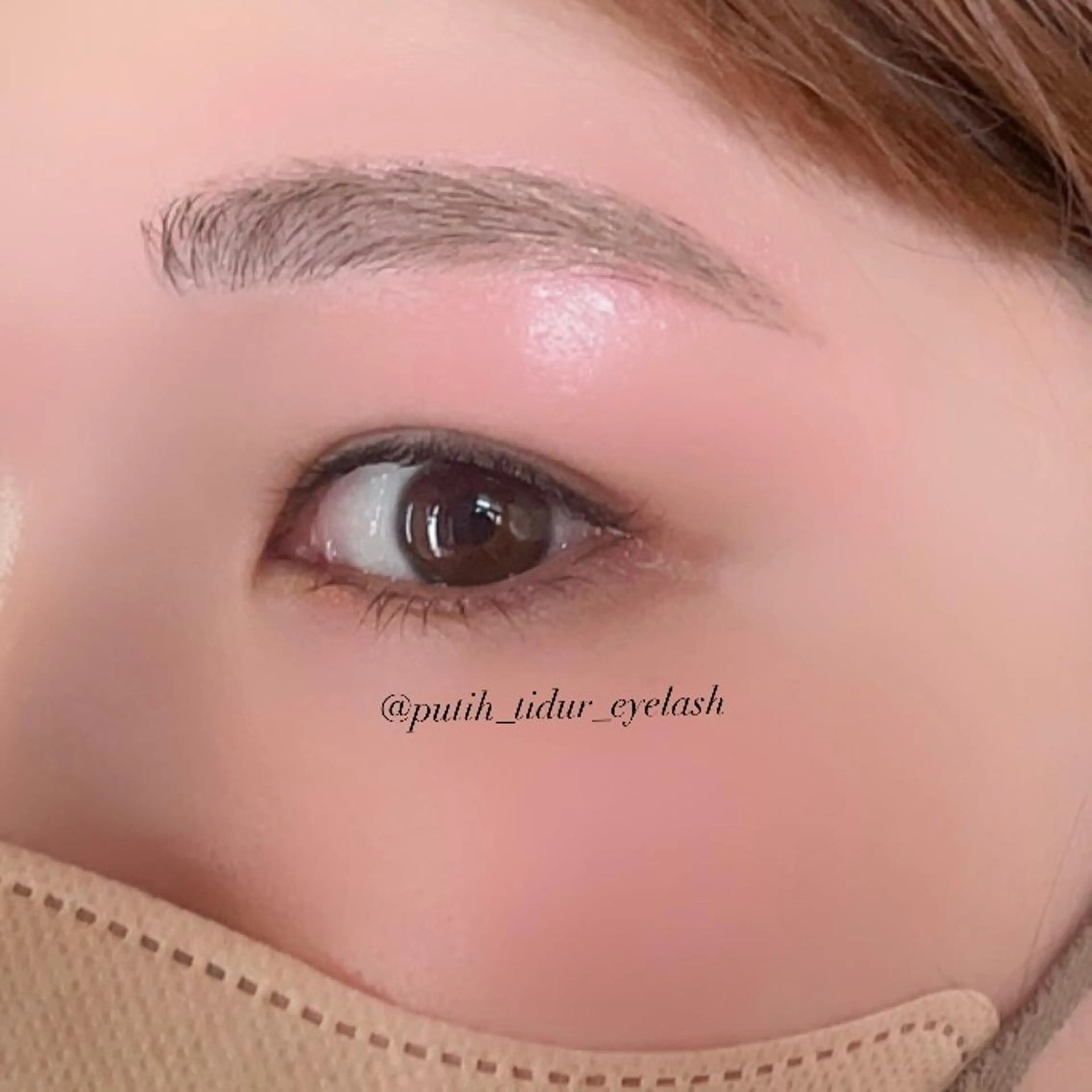 アイブロウ 眉毛ワックス脱毛 片桐 星のマツエク・マツパデザイン