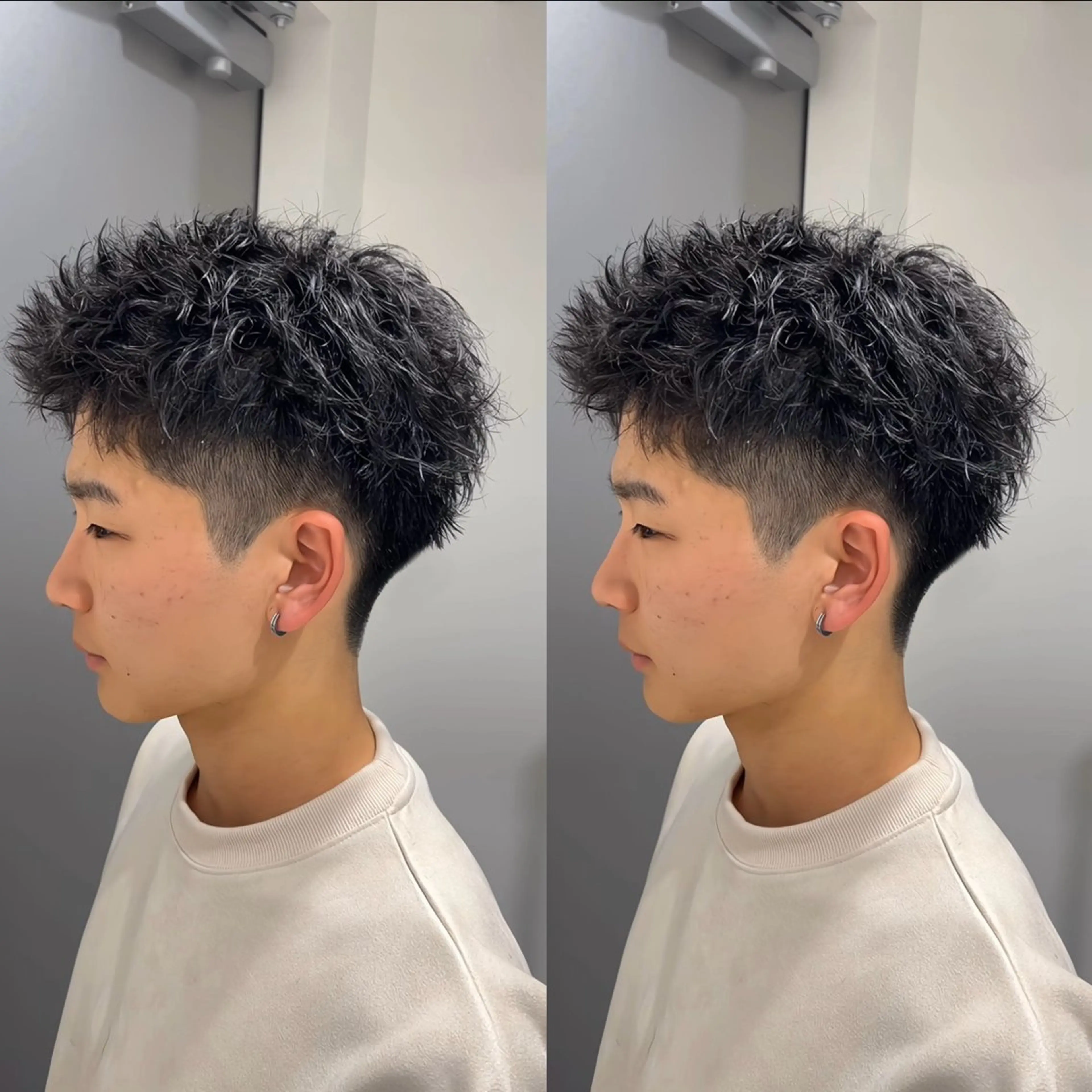 ショート パーマ メンズ メンズパーマ メンズショート ツイストスパイラルパーマ ショートヘア スパイラルパーマ カット パーマ synergy所属・🔥メンズヘア🔥 かいきのヘアスタイル