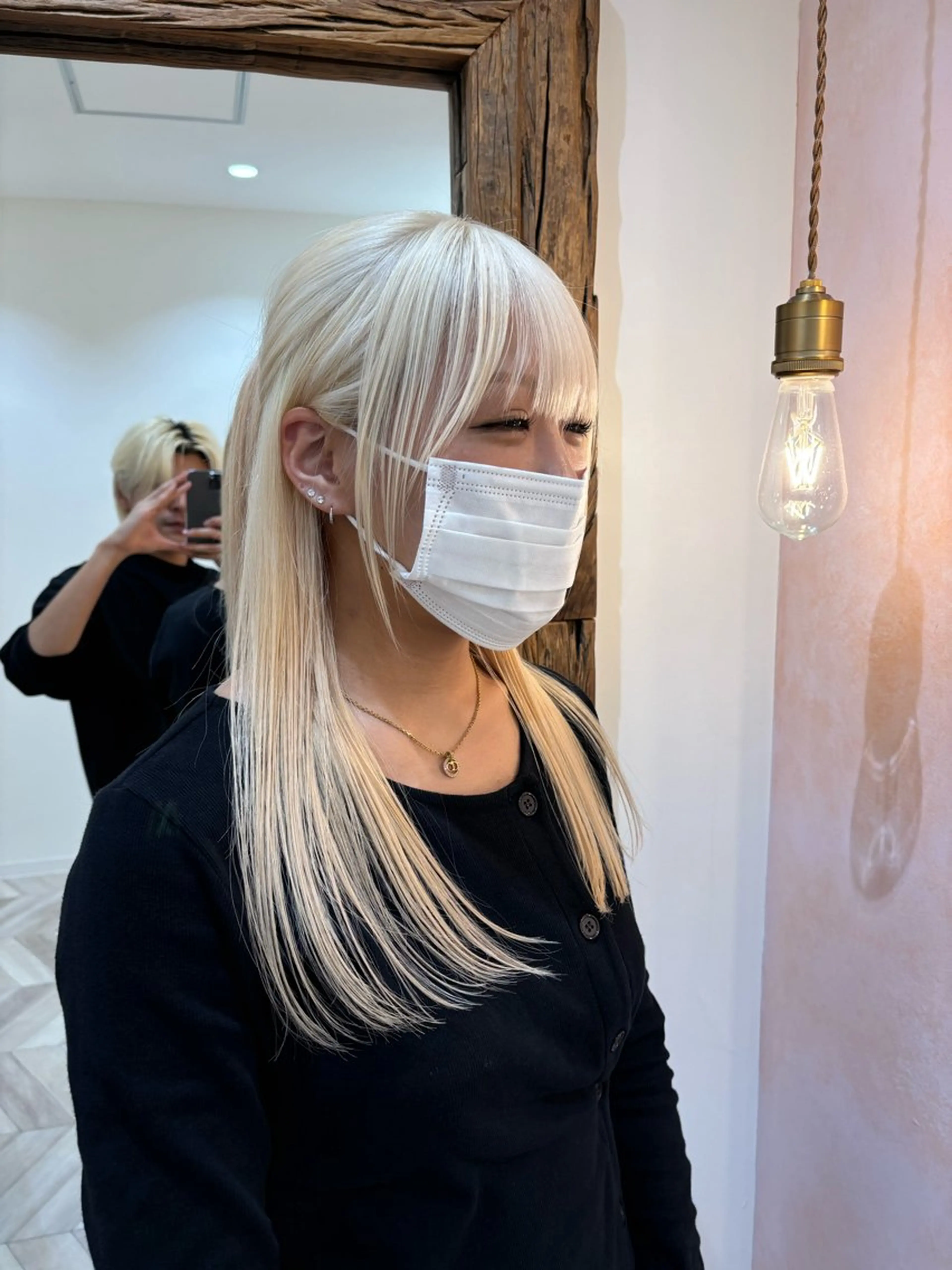 カラー 新田 章太郎のヘアスタイル