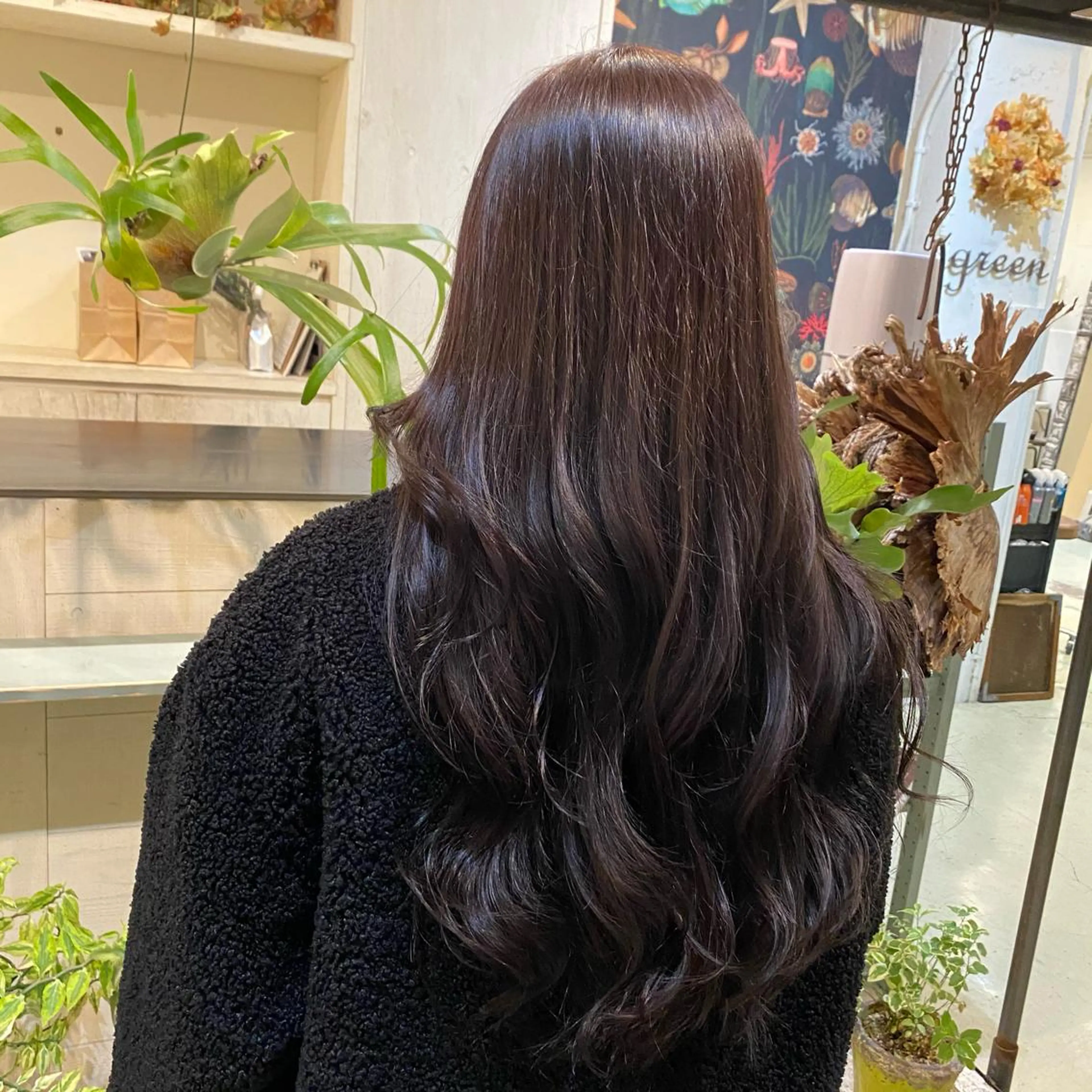 ロング カラー ブリーチ ブラウンカラー モカブラウン 谷九/天王寺/上本町 ショート/ボブ/北川のヘアスタイル