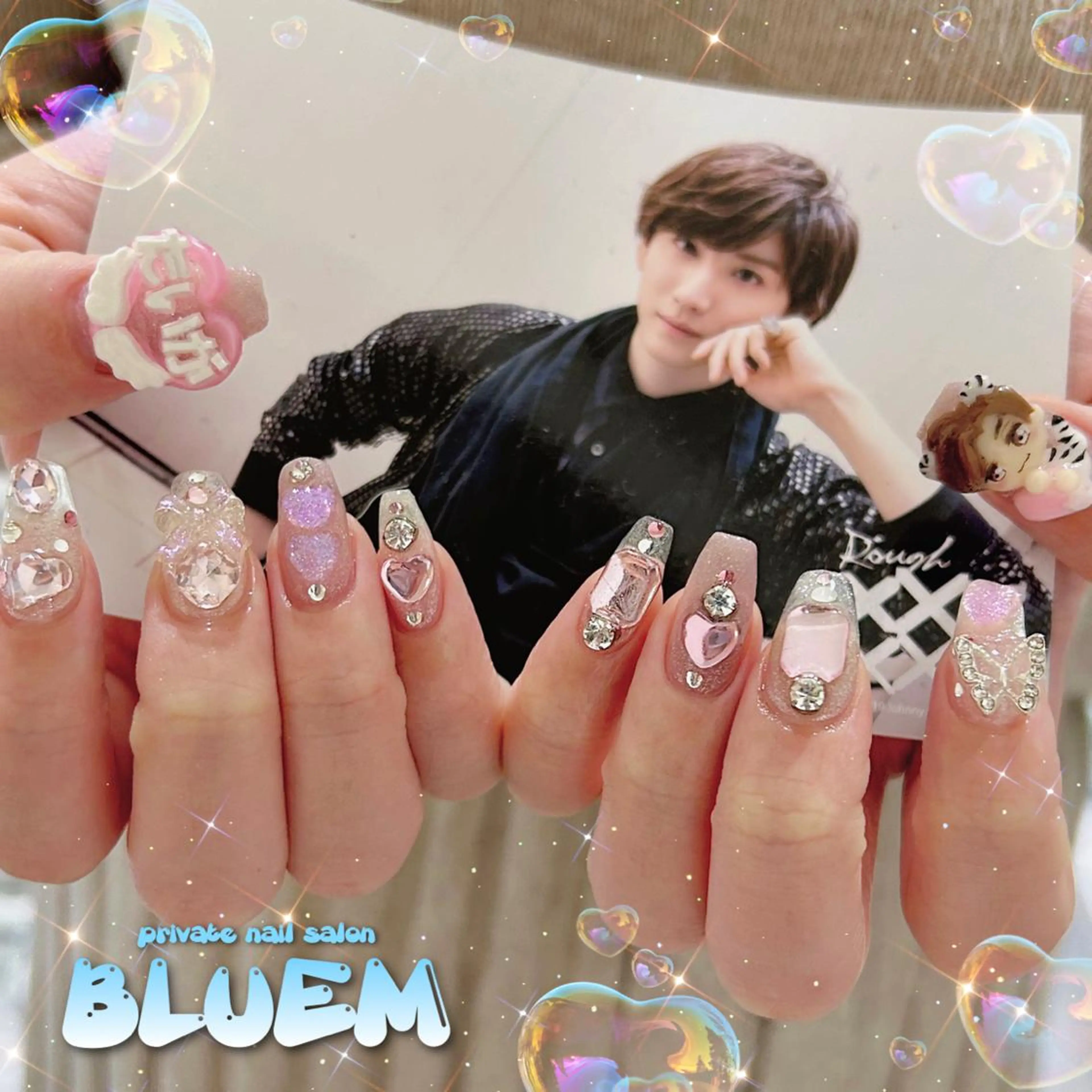 ネイル ハンドネイル BLUEM なな🐶のネイルデザイン