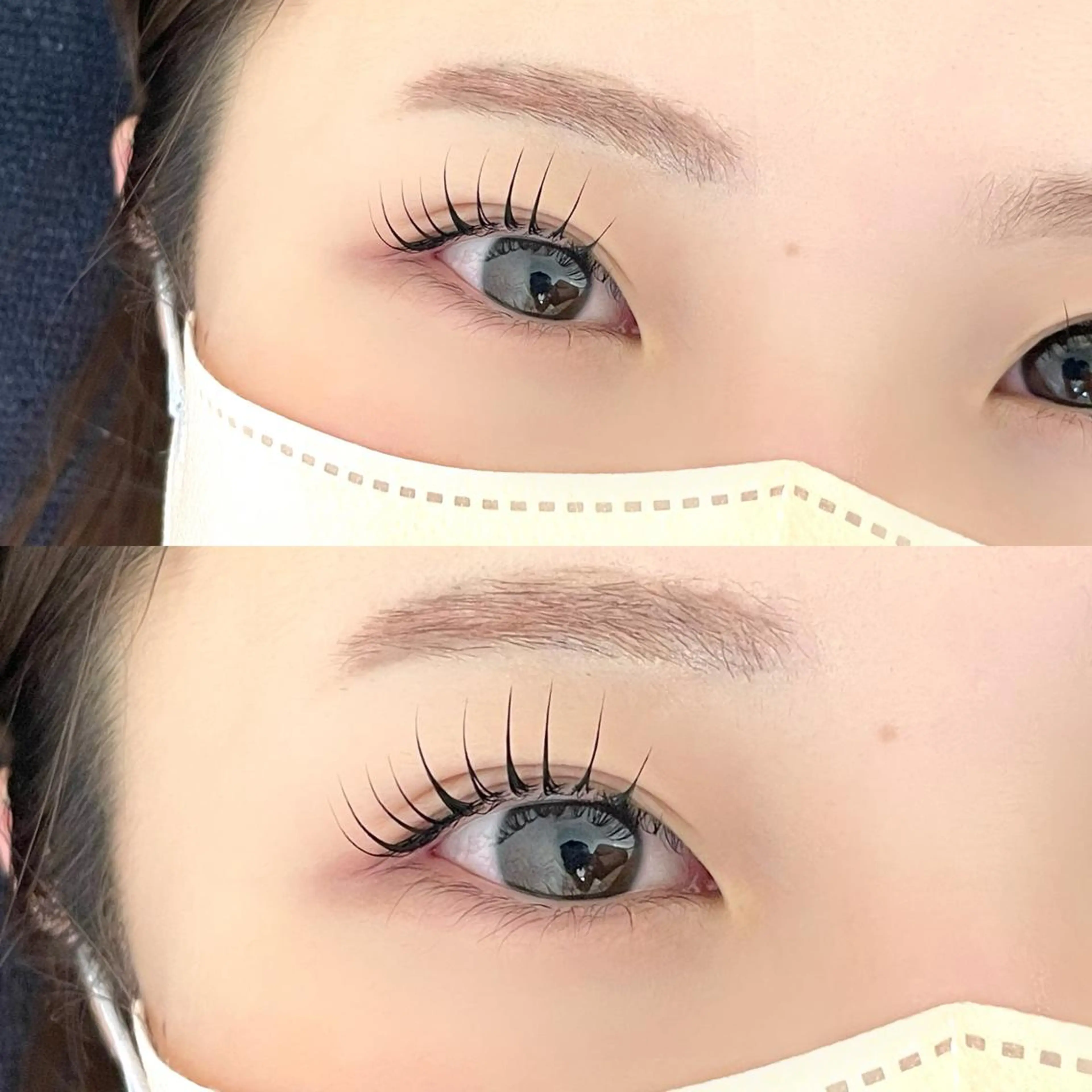 マツエク・マツパ アイブロウ pour voursのマツエク・マツパデザイン