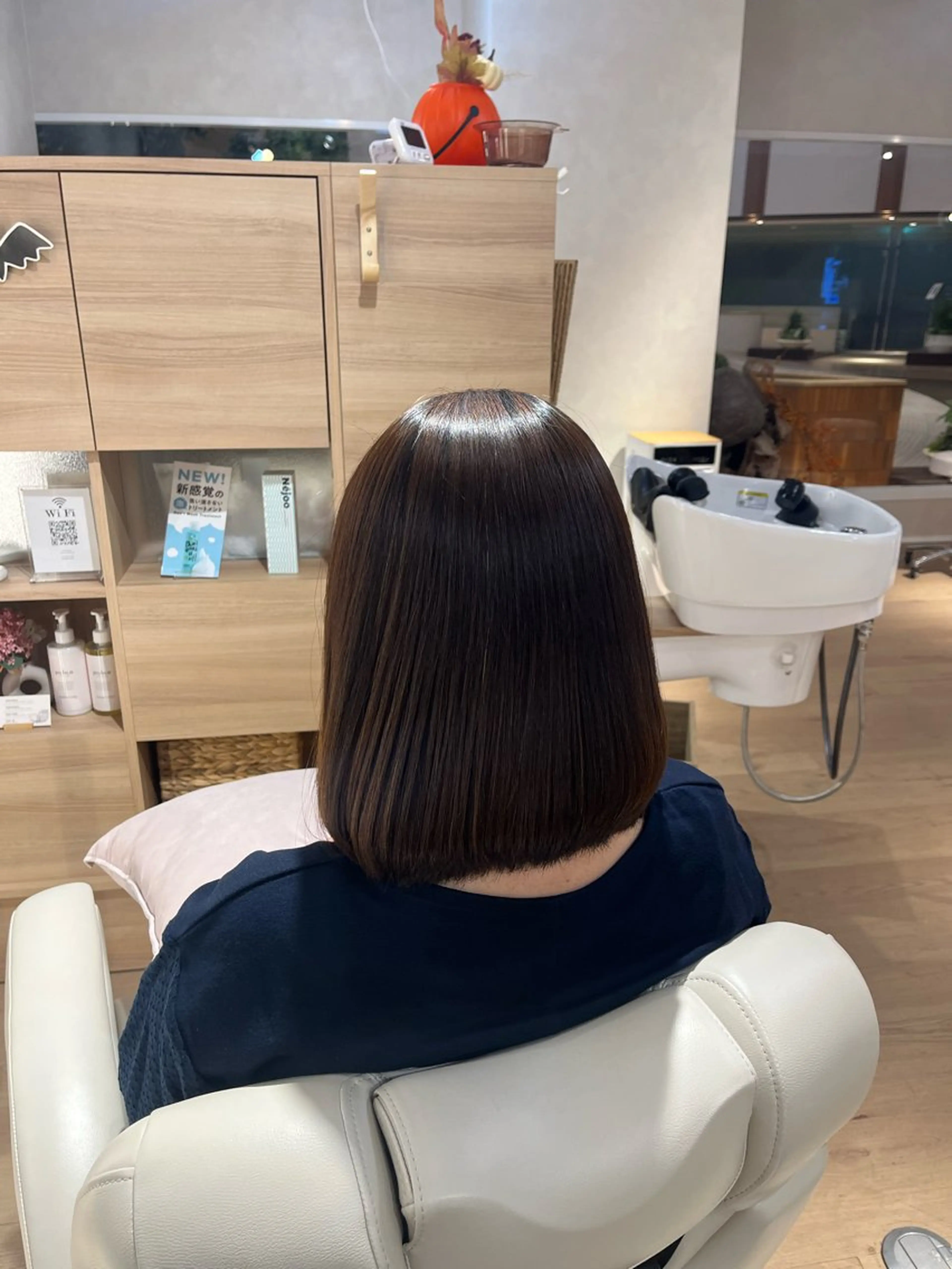 ショート パーマ ストレートパーマ 縮毛矯正 MIRA【ミラ】所属・大西 愛梨のヘアスタイル