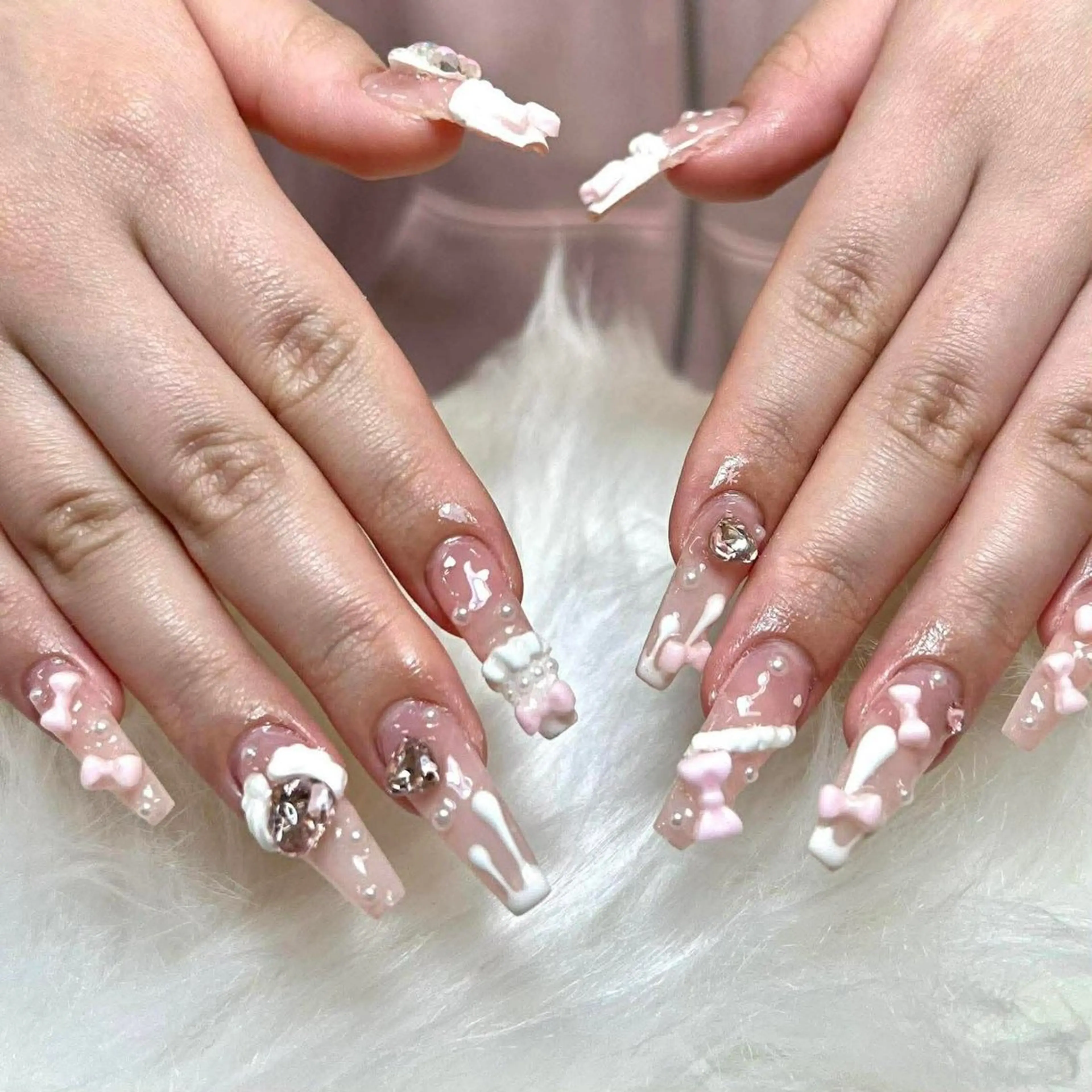 ネイル ハンドネイル ANH NAIL ゴテゴテ専門店💎のネイルデザイン