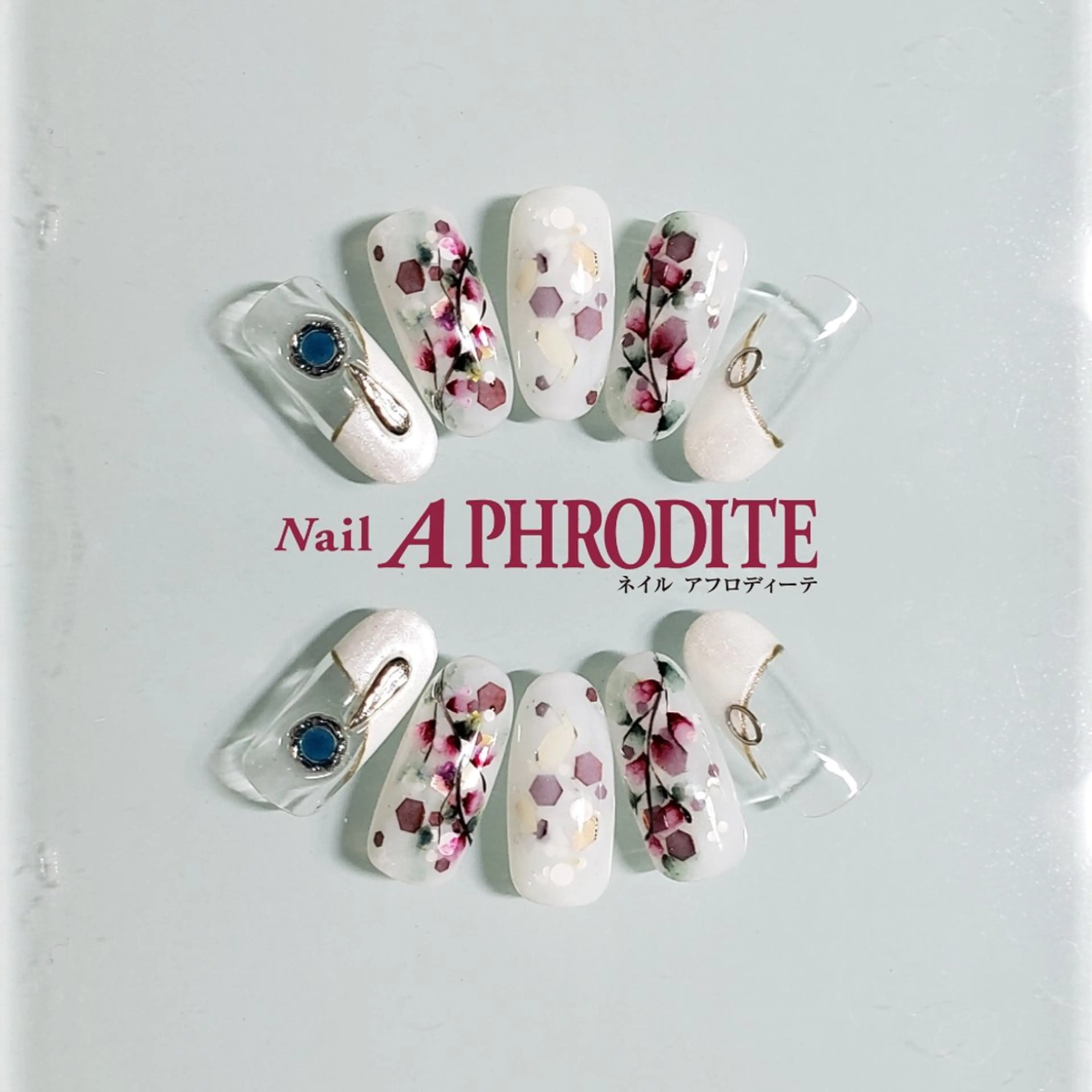ネイル ジェルネイル ニュアンスネイル スカルプネイル ソフトジェル ネイルチップ Nail  Aphroditeのネイルデザイン